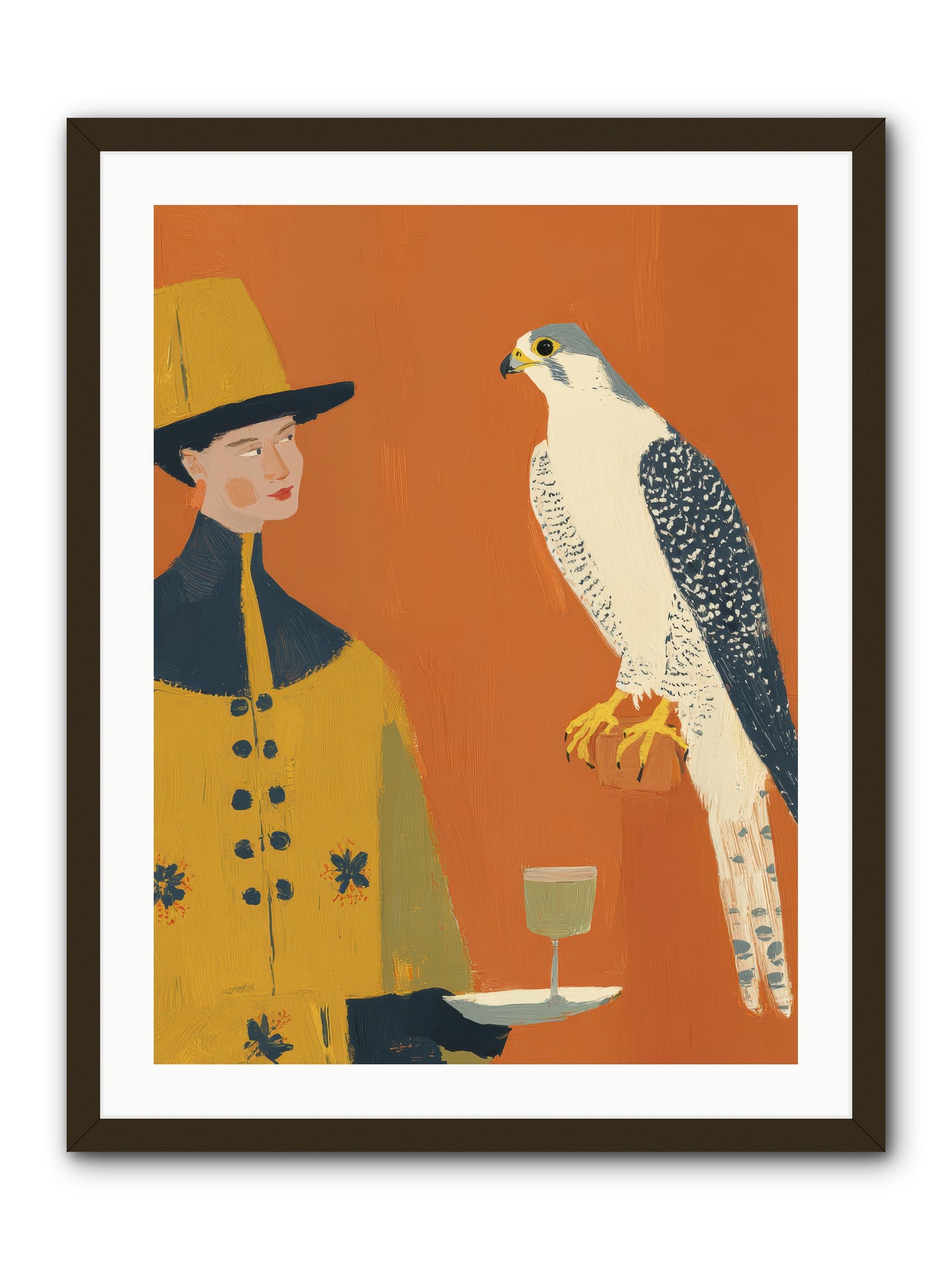 Fearless Affection -- Framed Print - Black 24x32