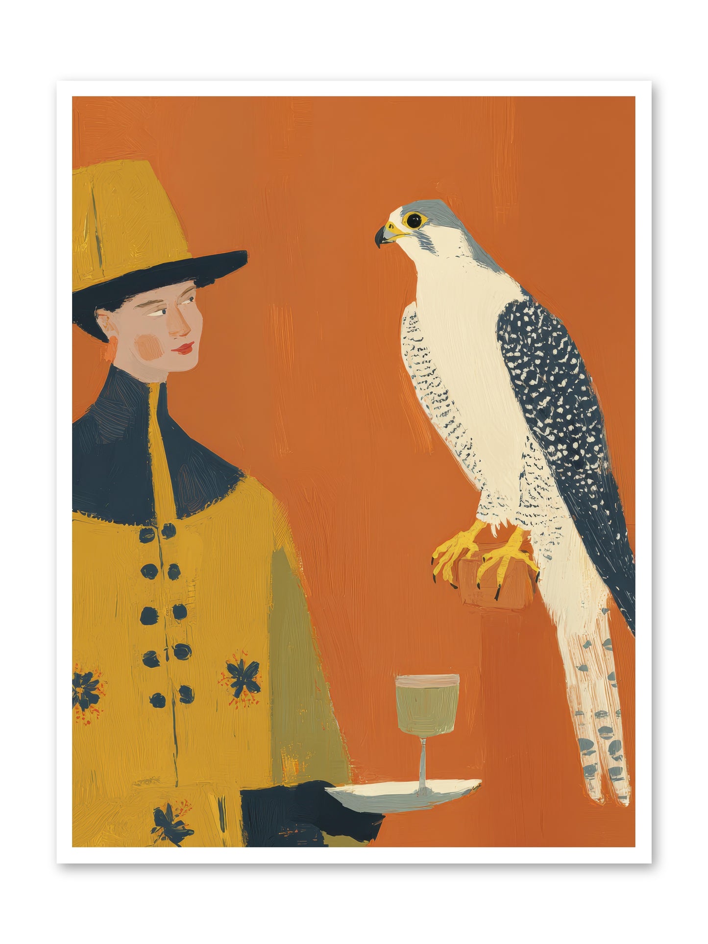Fearless Affection -- Loose Canvas Print 36x48