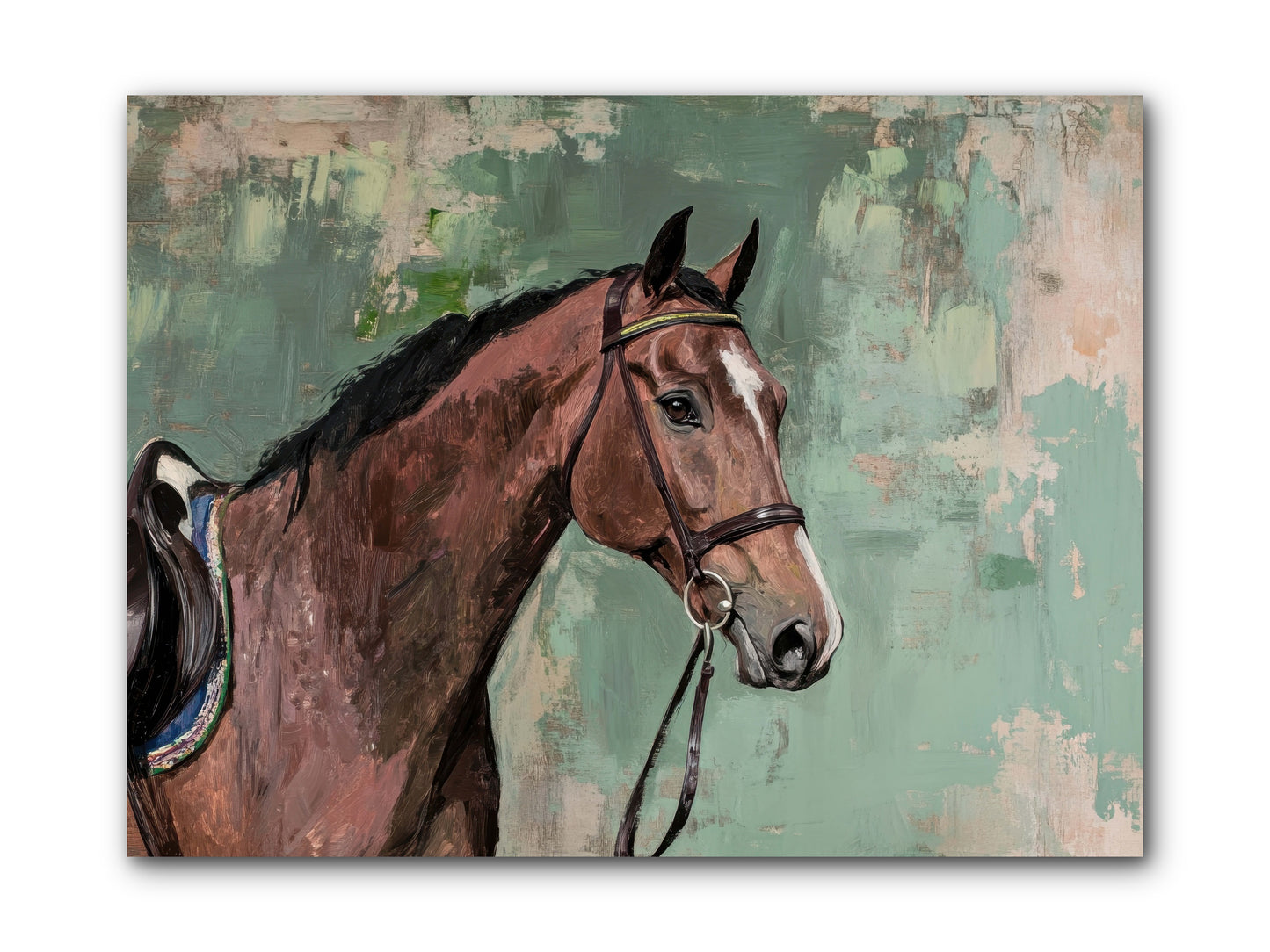 Fearless Warrior -- Wrapped Canvas 12x9