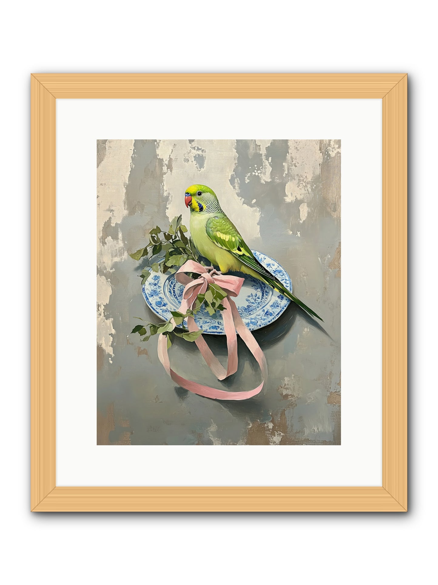 Fennel -- Framed Print - Natural 12x15