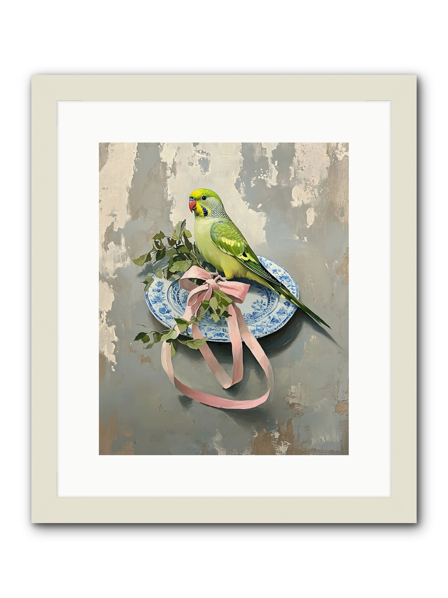 Fennel -- Framed Print - White 12x15