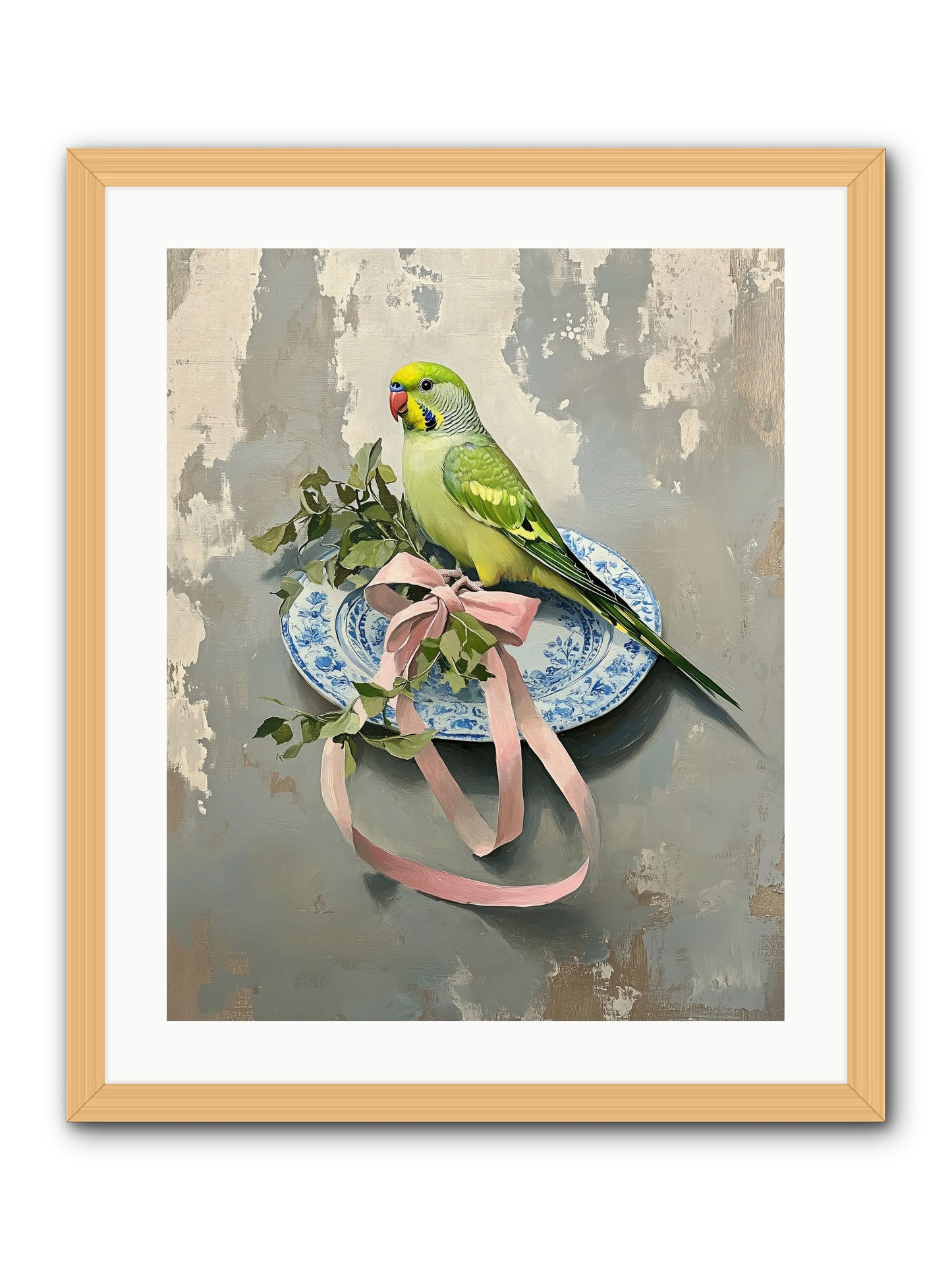 Fennel -- Framed Print - Natural 20x25