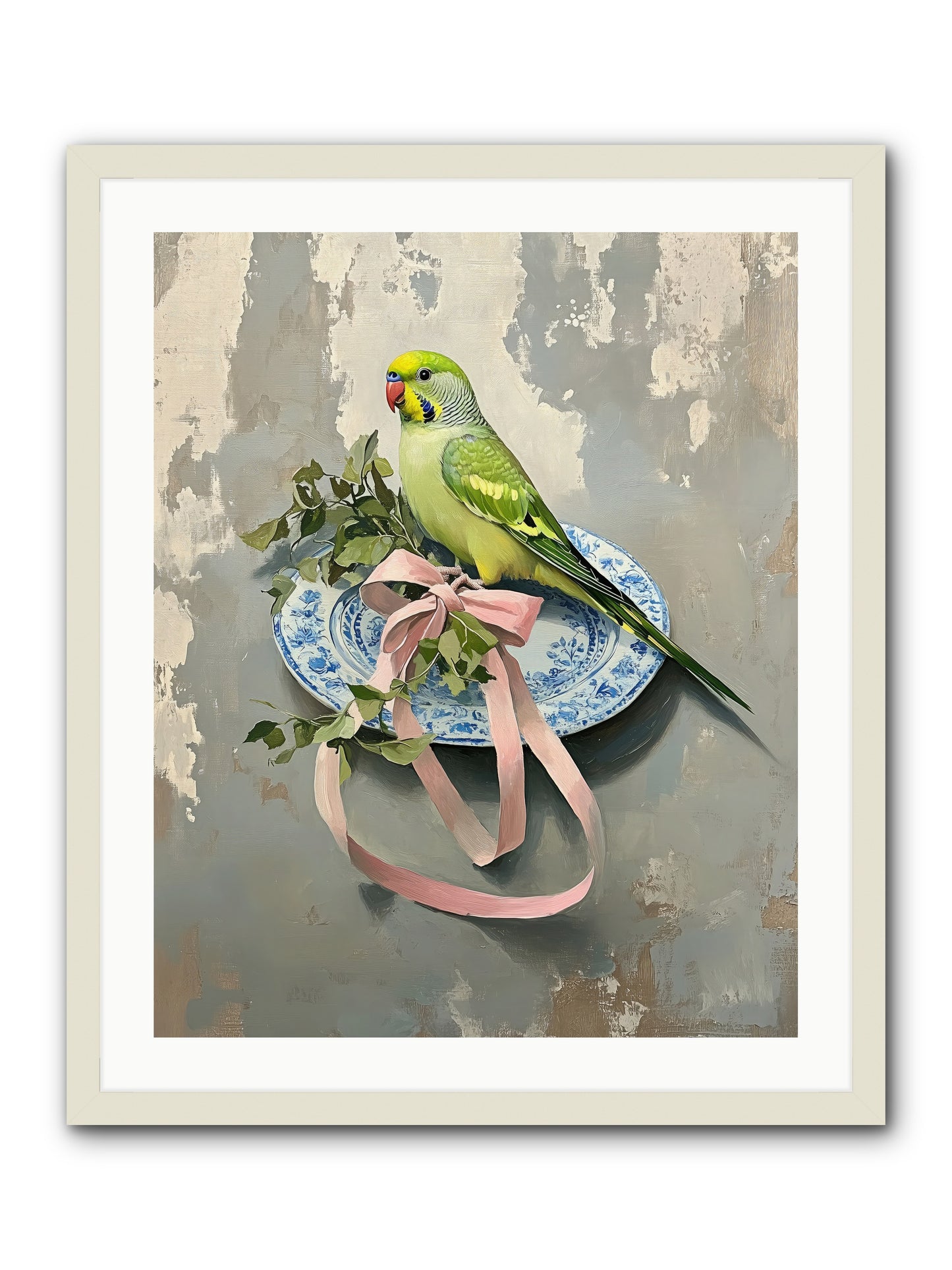 Fennel -- Framed Print - White 24x30