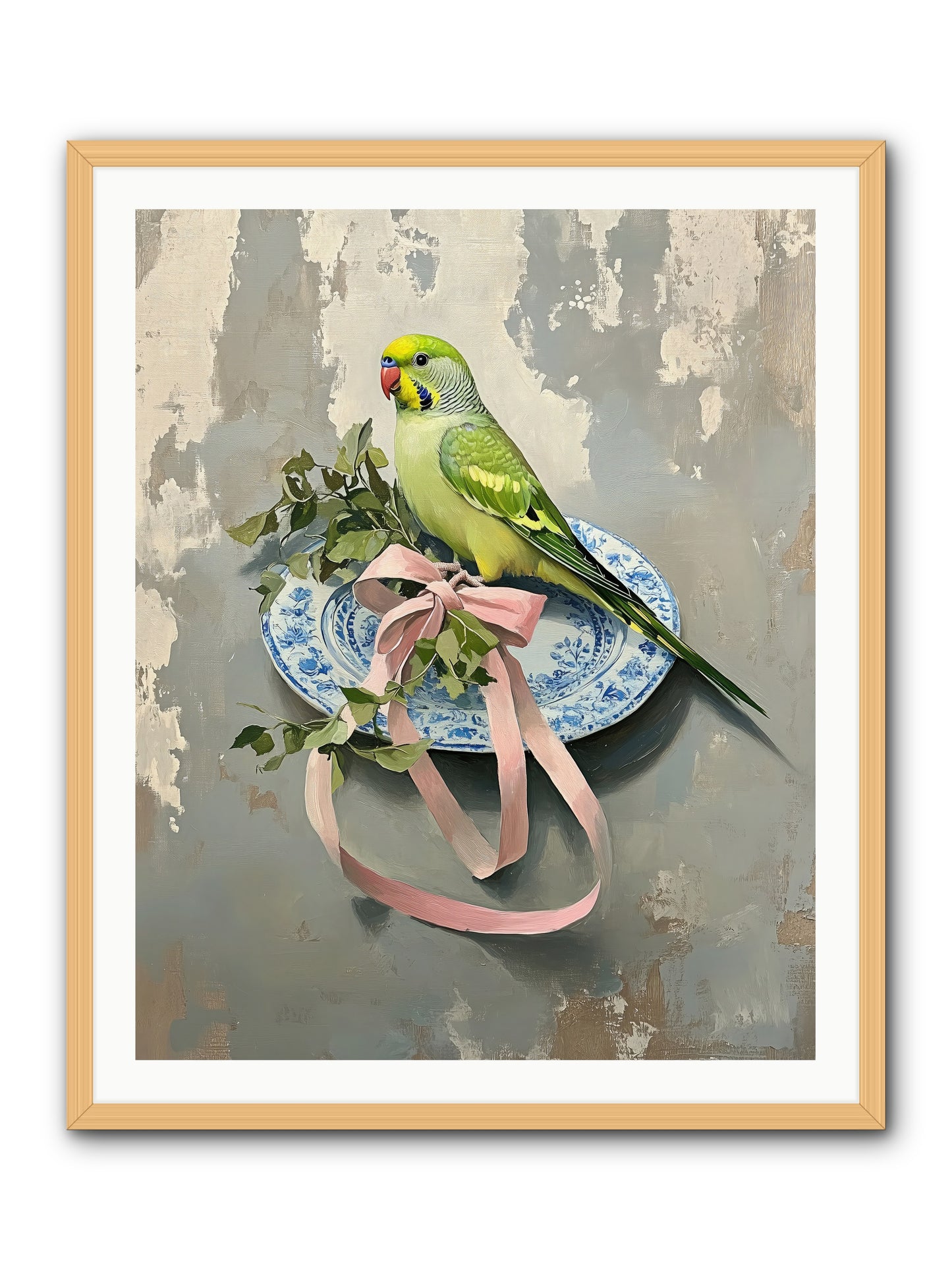 Fennel -- Framed Print - Natural 32x40
