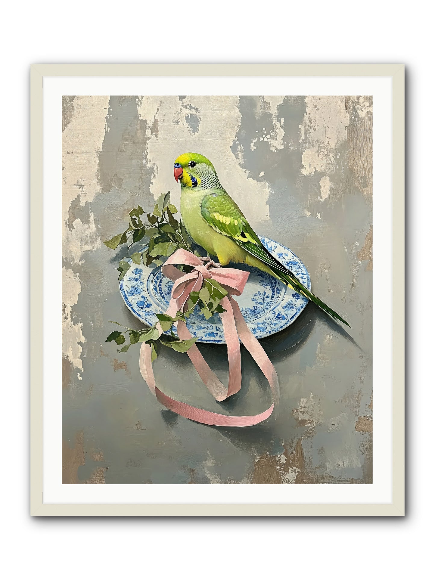 Fennel -- Framed Print - White 32x40