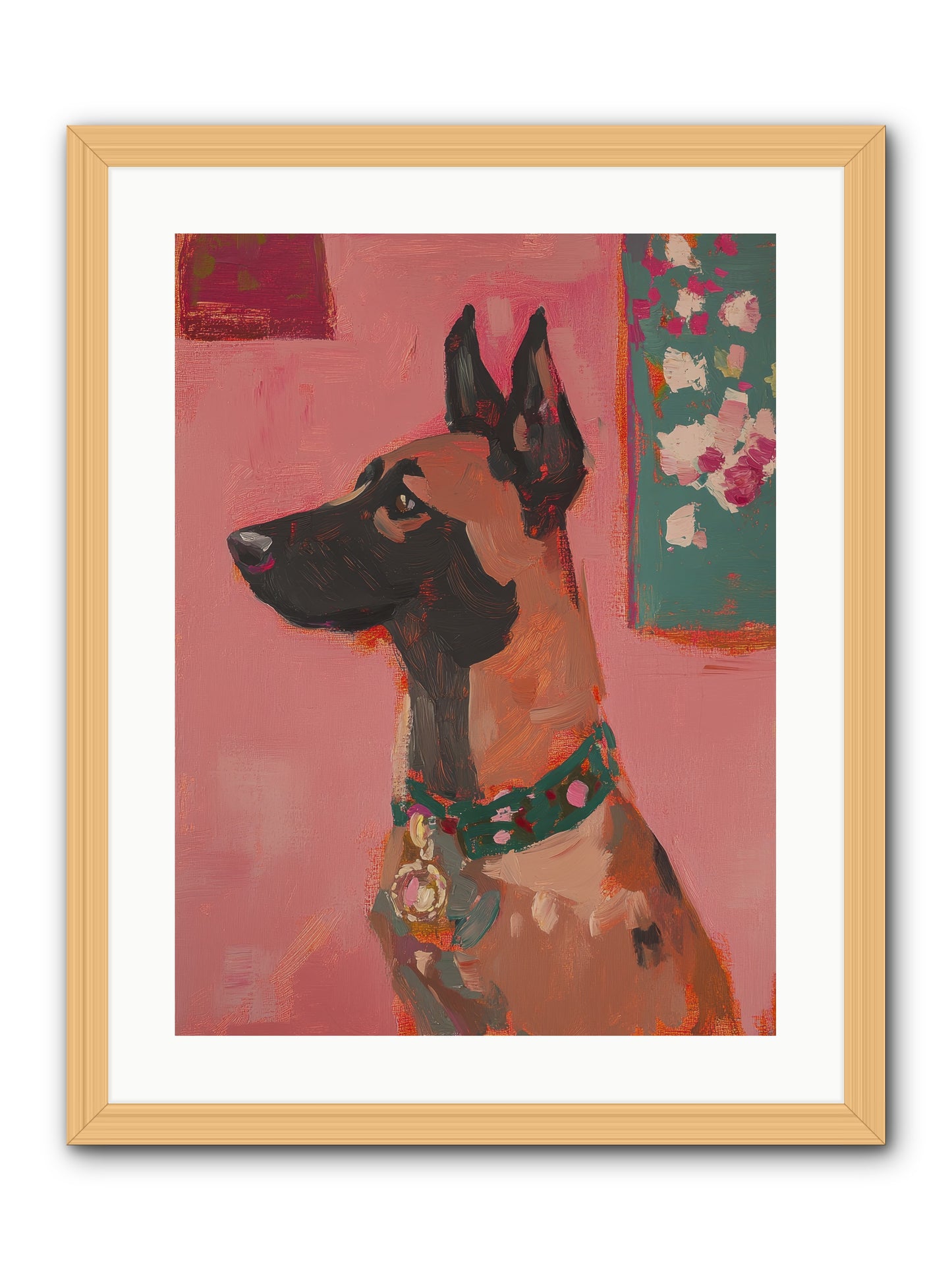 Fennimore -- Framed Print - Natural 18x24