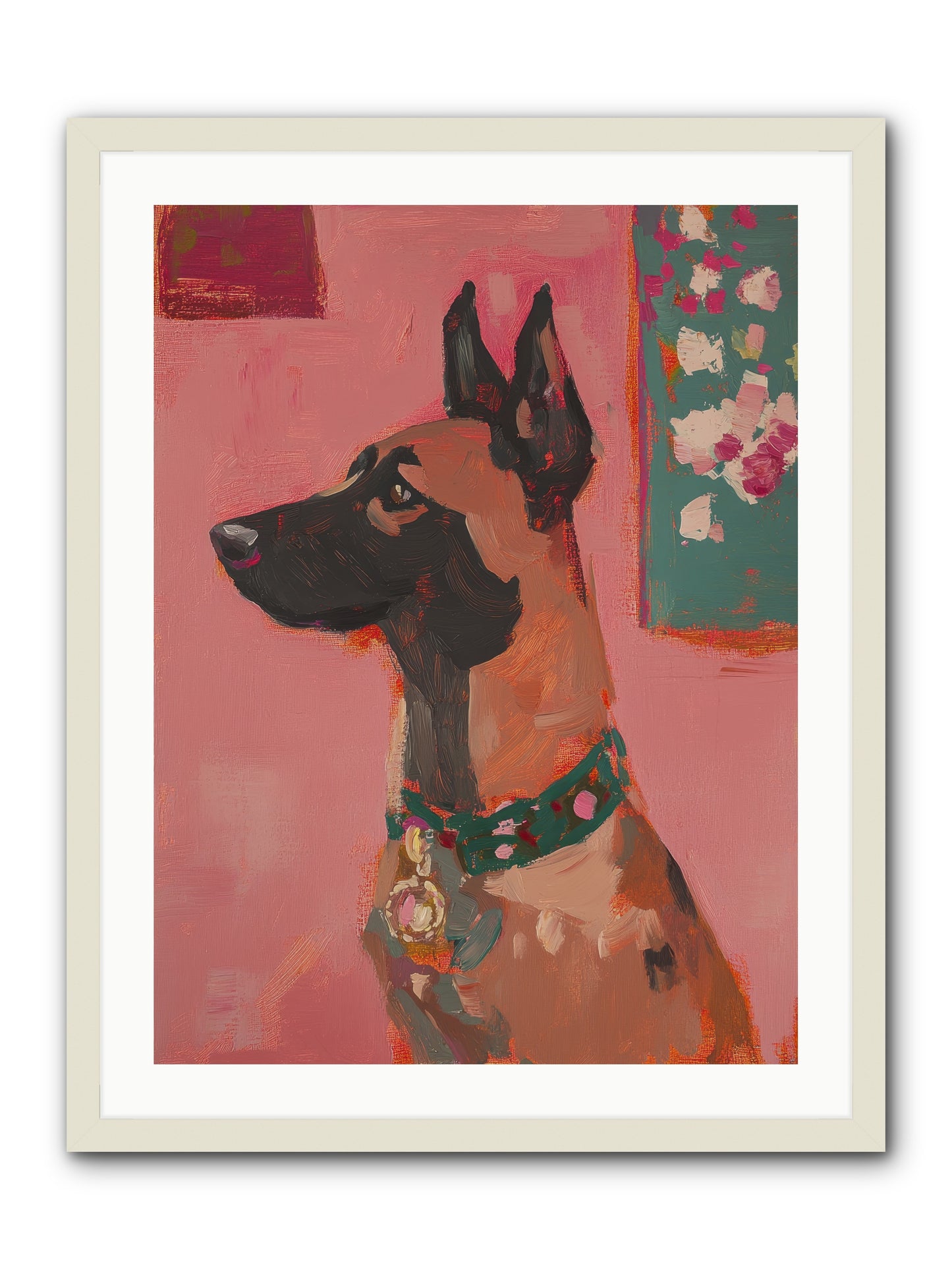 Fennimore -- Framed Print - White 24x32