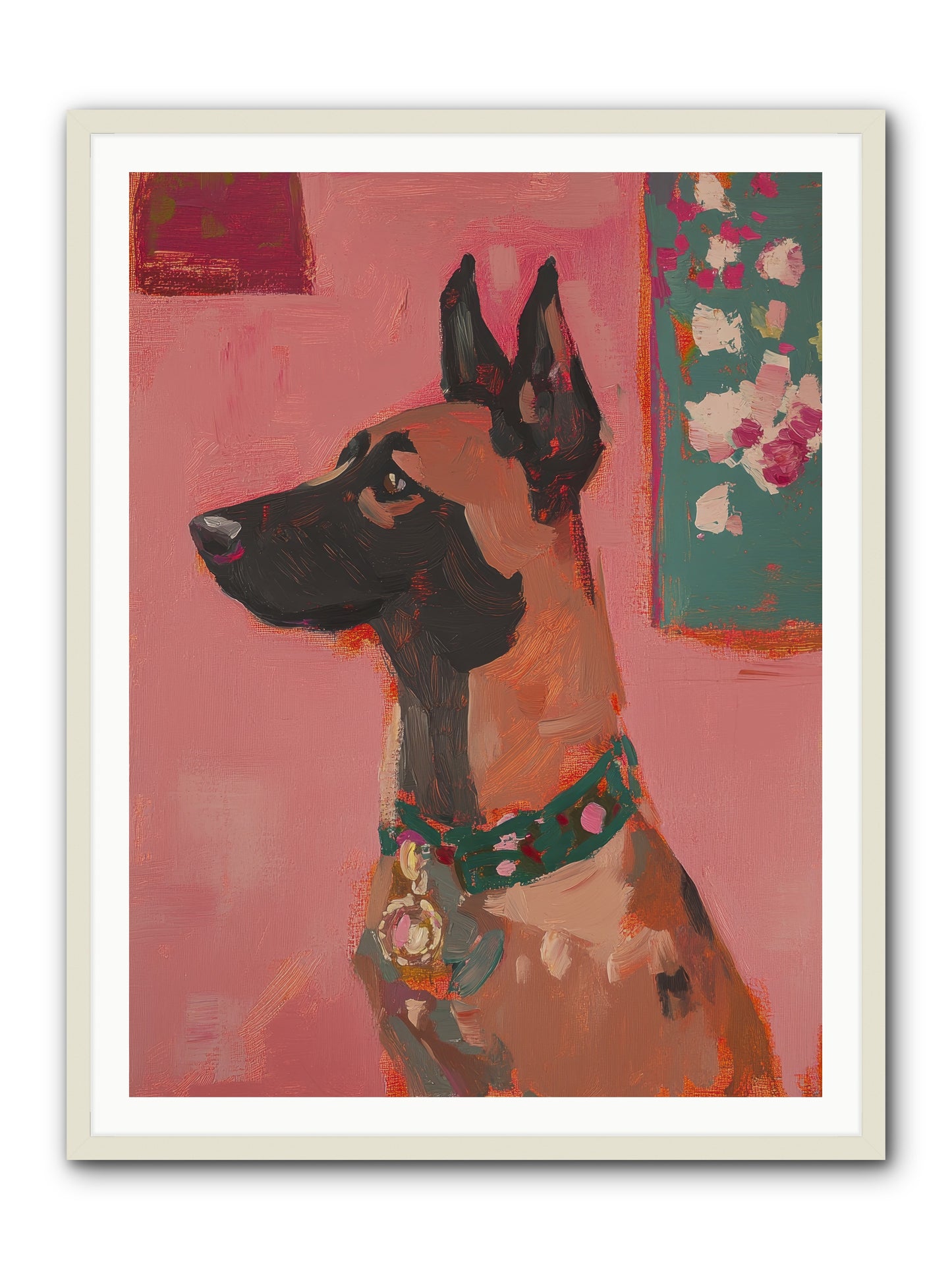 Fennimore -- Framed Print - White 36x48