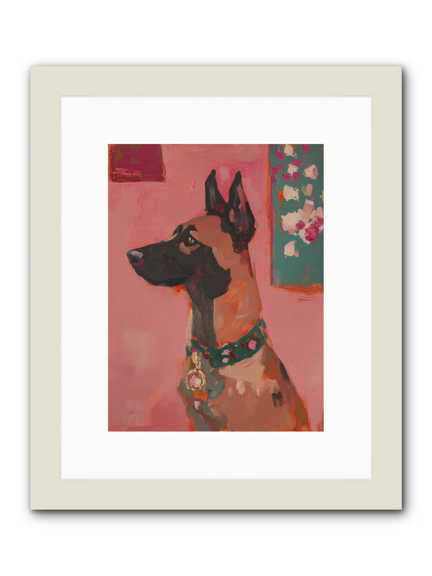 Fennimore -- Framed Print - White 9x12