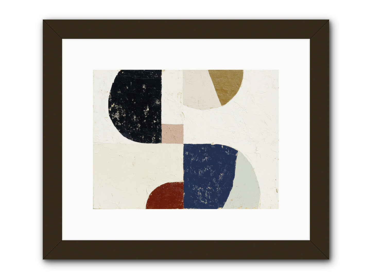 Feral Compass -- Framed Print - Black 12x9