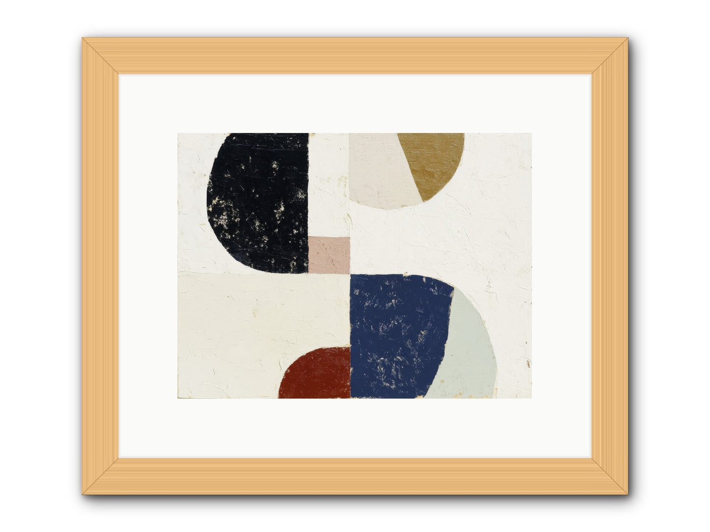 Feral Compass -- Framed Print - Natural 12x9