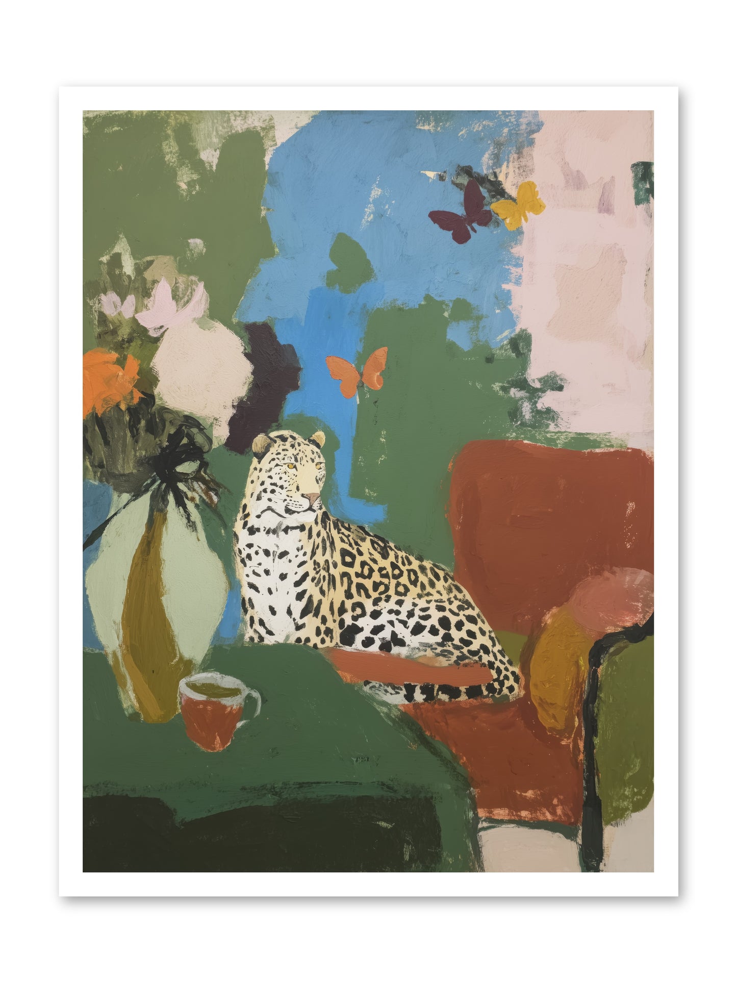 Fernshade  -- Loose Canvas Print 24x32