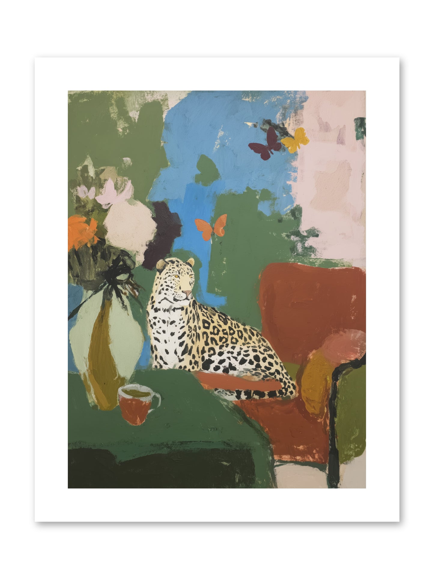 Fernshade  -- Loose Canvas Print 9x12