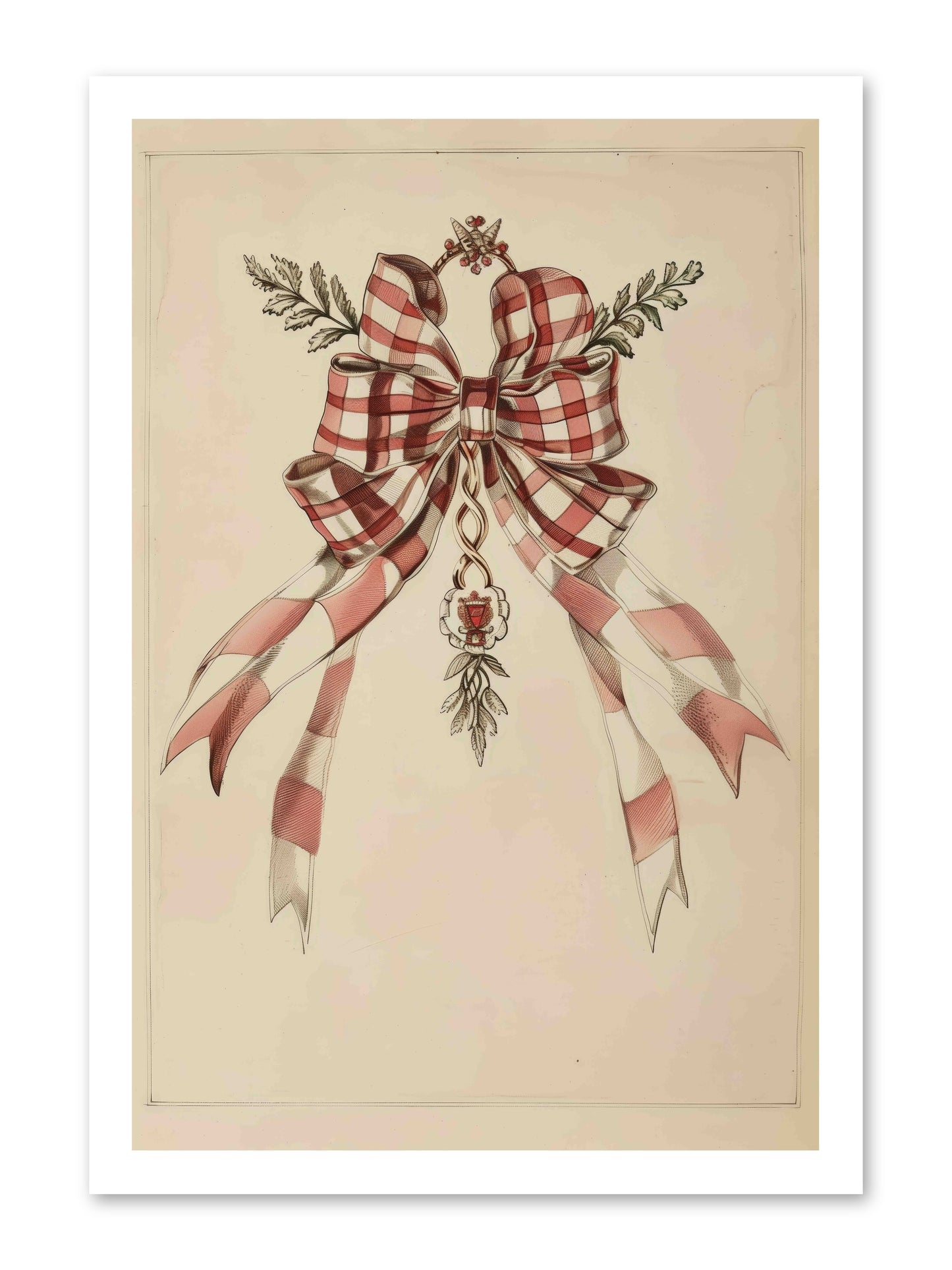 Festive Frills -- Loose Canvas Print 16x24