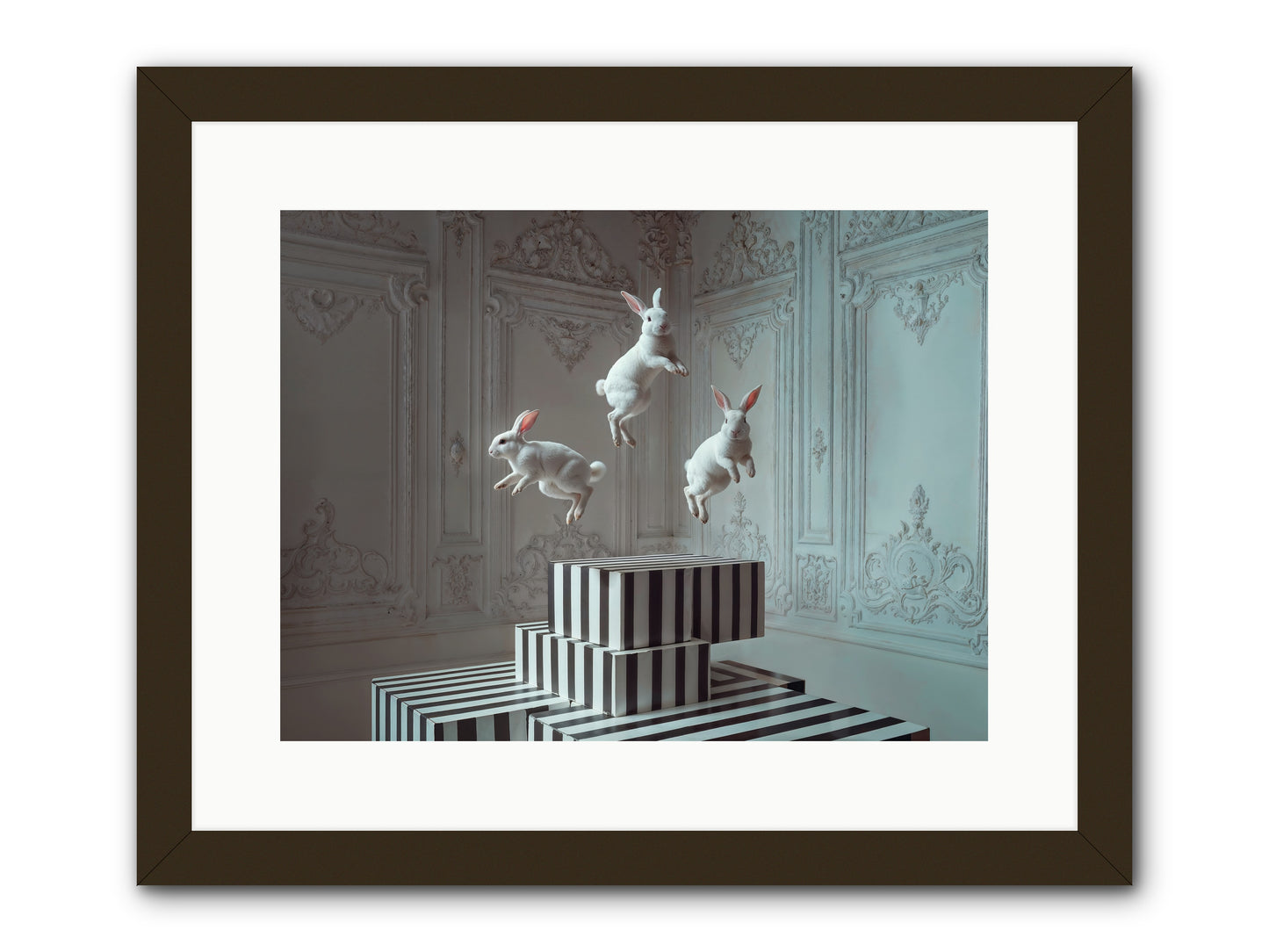 Fête Royale No.2 -- Framed Print - Black 16x12
