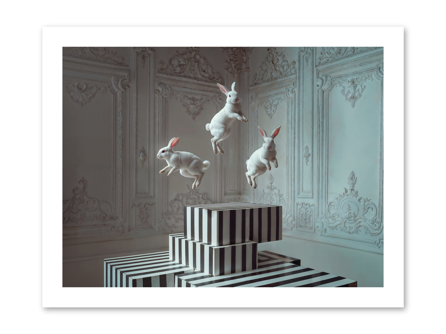 Fête Royale No.2 -- Loose Canvas Print 16x12