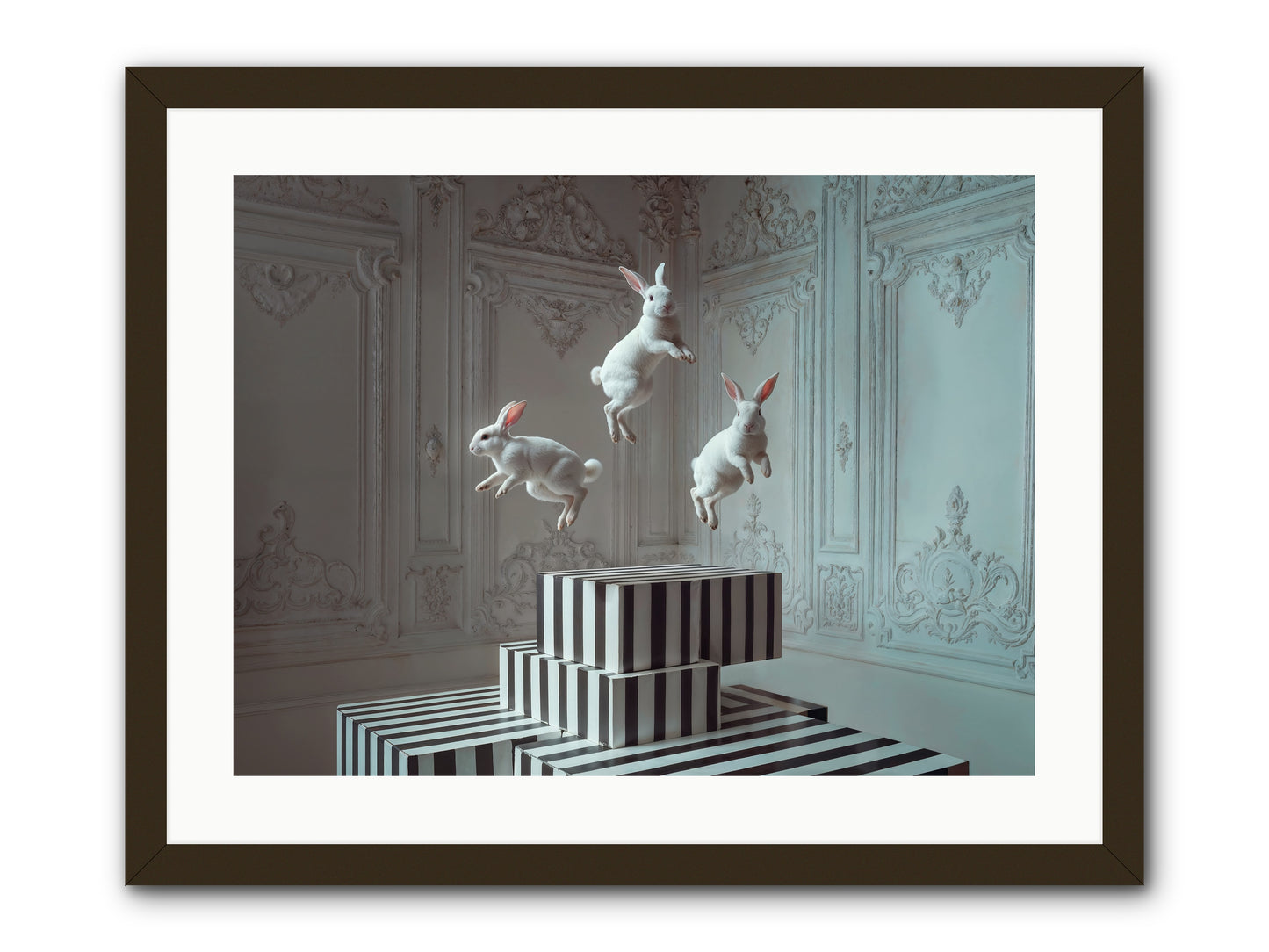 Fête Royale No.2 -- Framed Print - Black 24x18