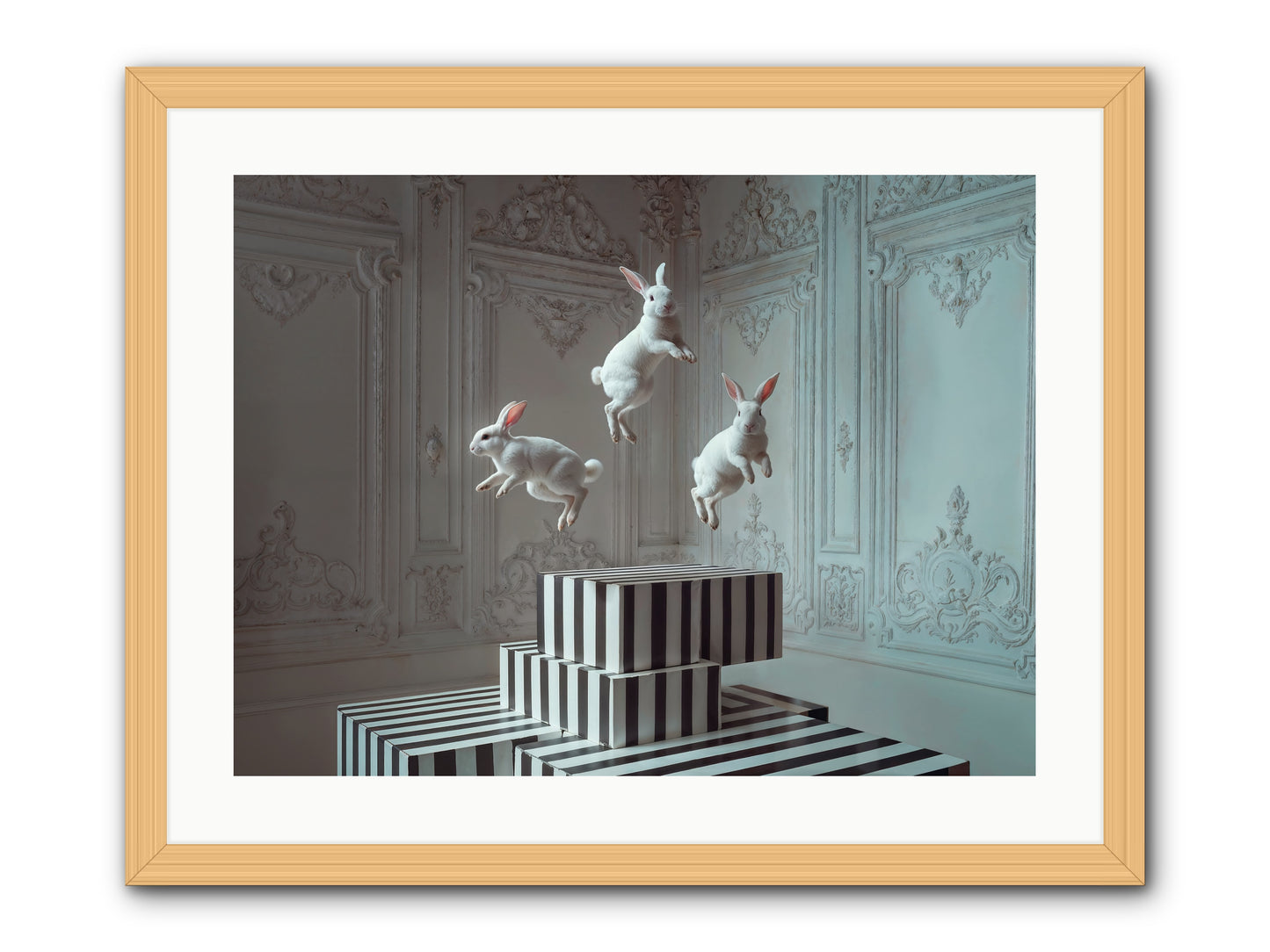 Fête Royale No.2 -- Framed Print - Natural 24x18