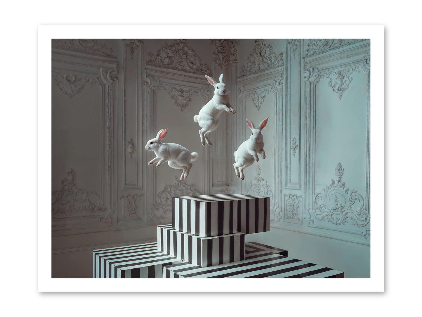Fête Royale No.2 -- Loose Canvas Print 24x18