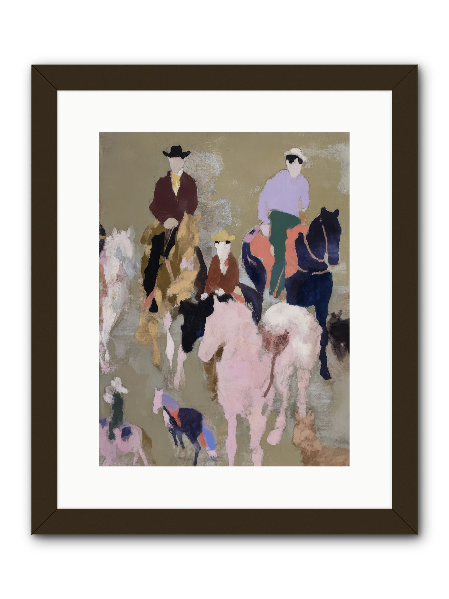 Fever Dream  -- Framed Print - Black 12x16