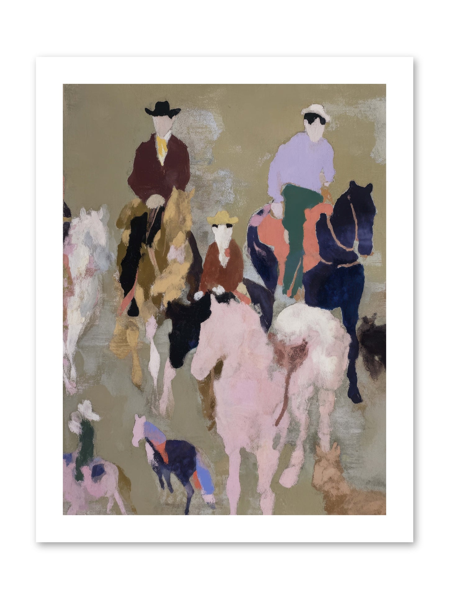 Fever Dream  -- Loose Canvas Print 12x16