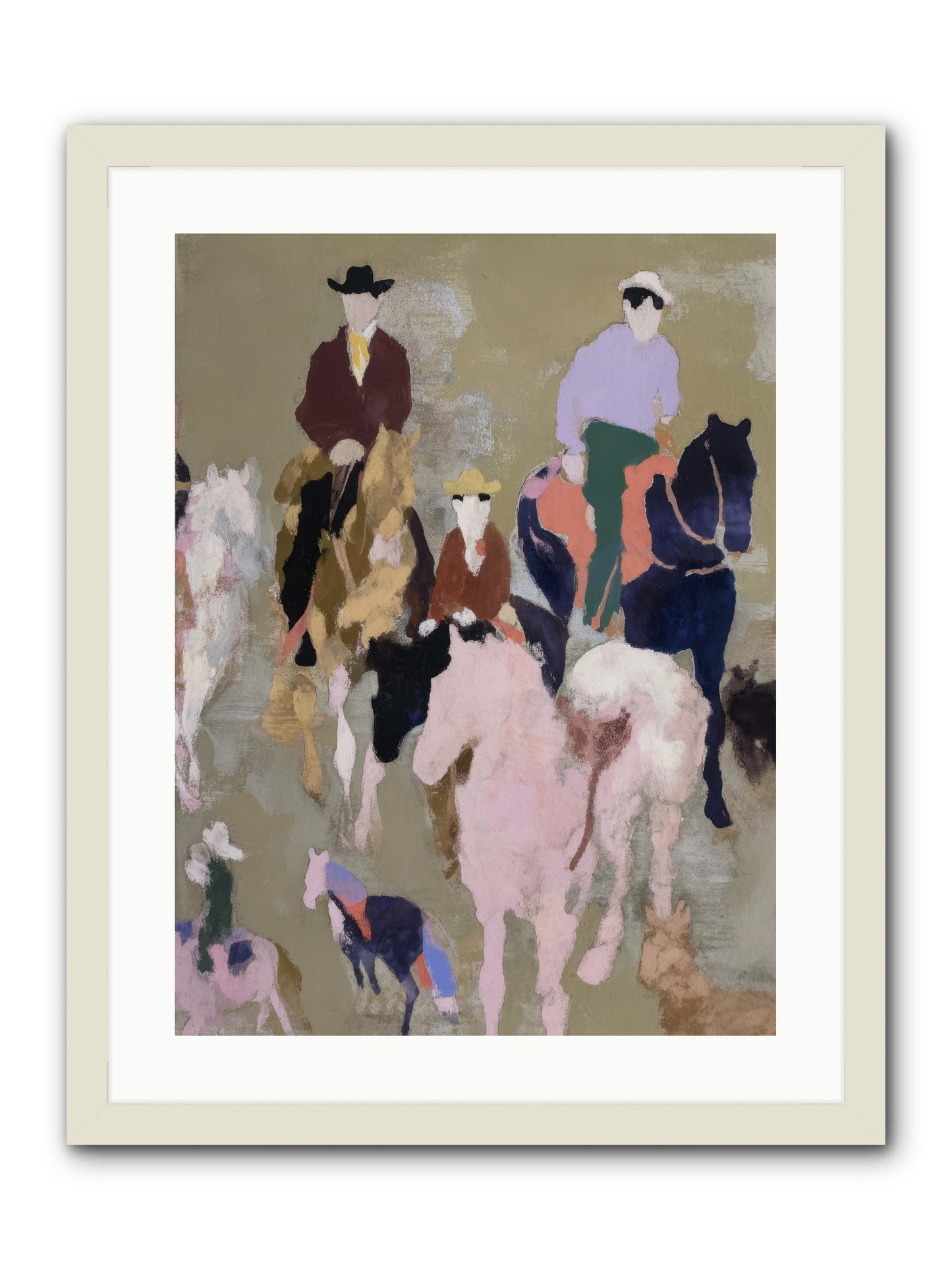 Fever Dream  -- Framed Print - White 18x24