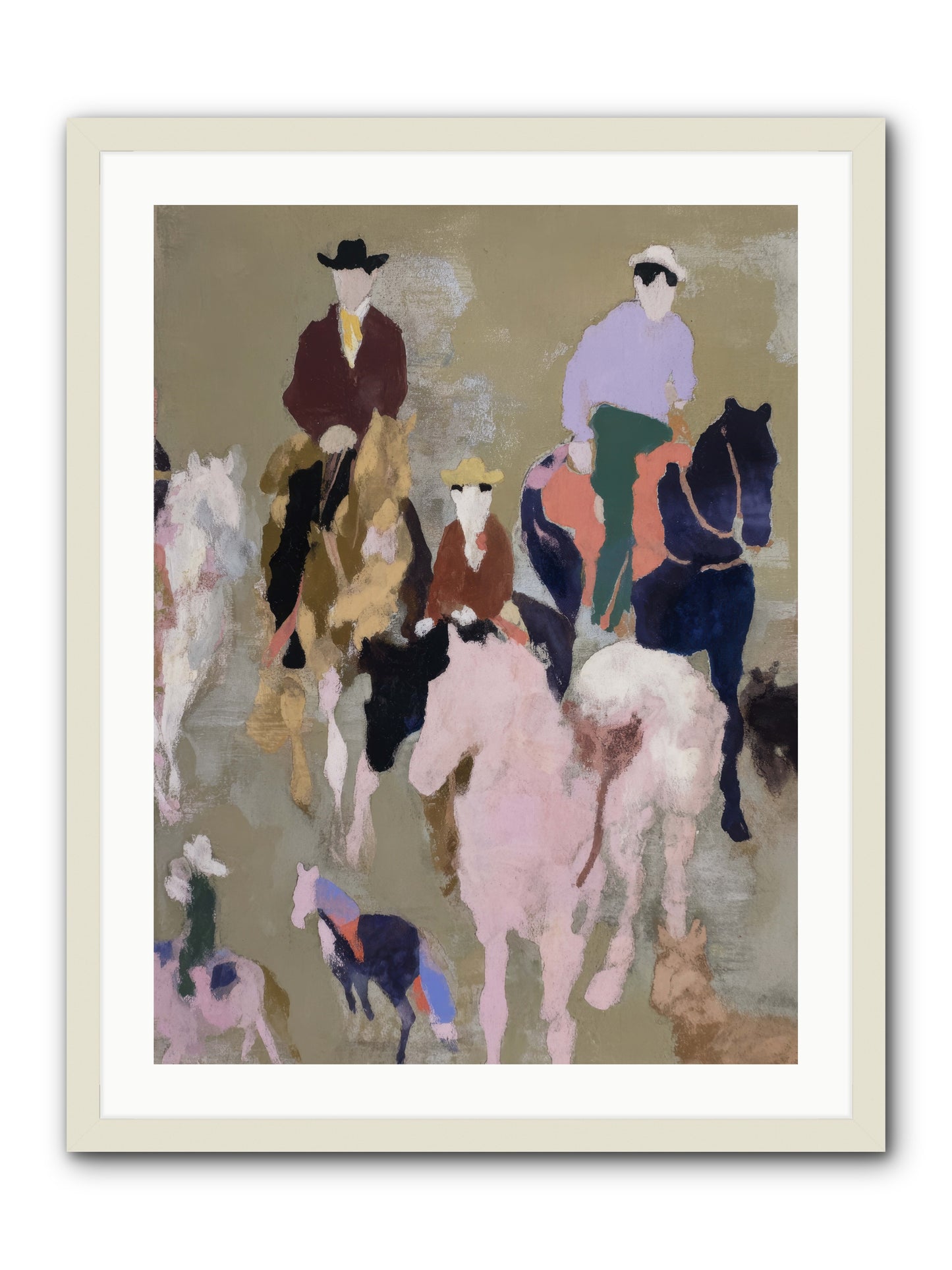Fever Dream  -- Framed Print - White 24x32