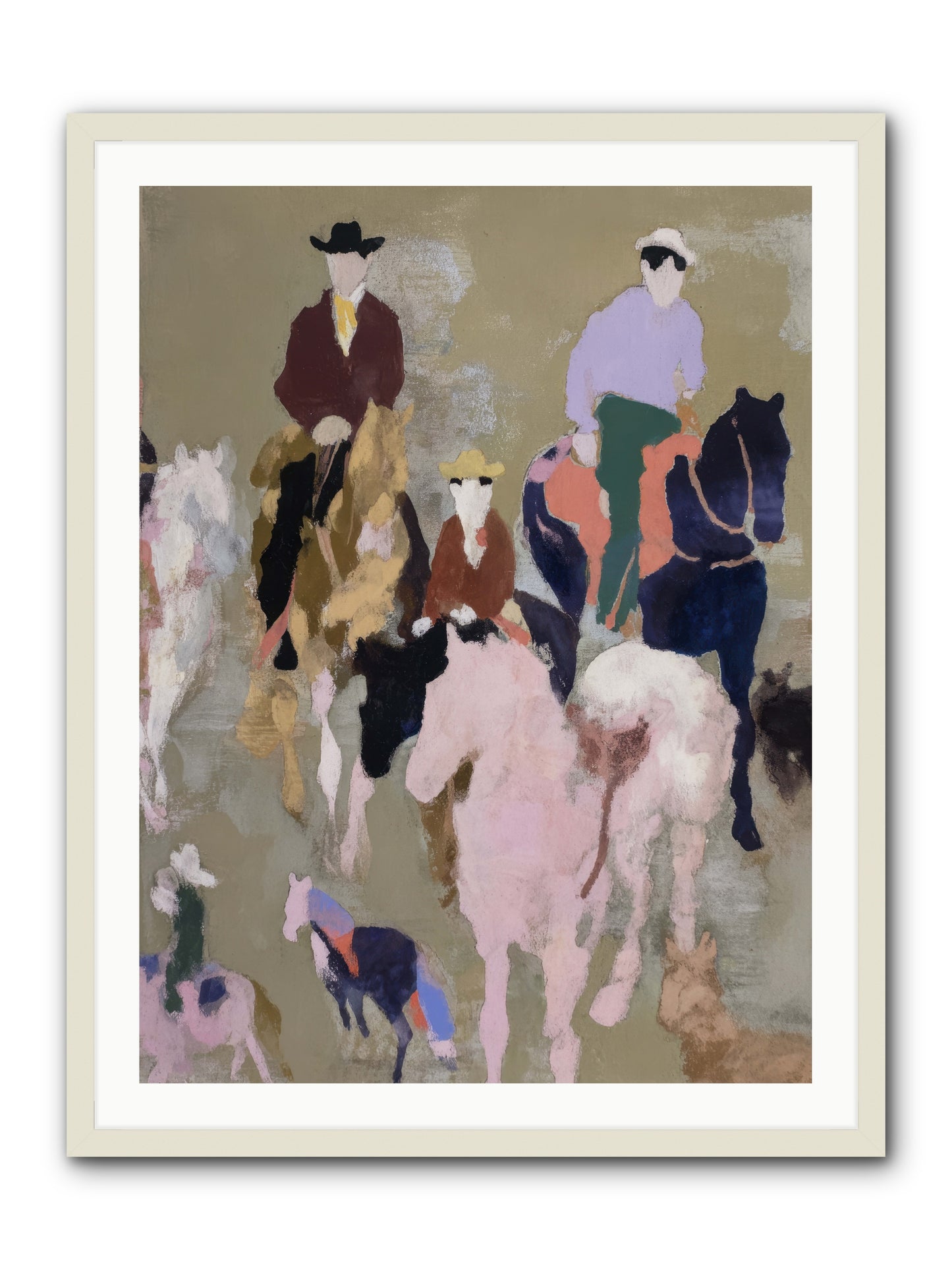 Fever Dream  -- Framed Print - White 30x40