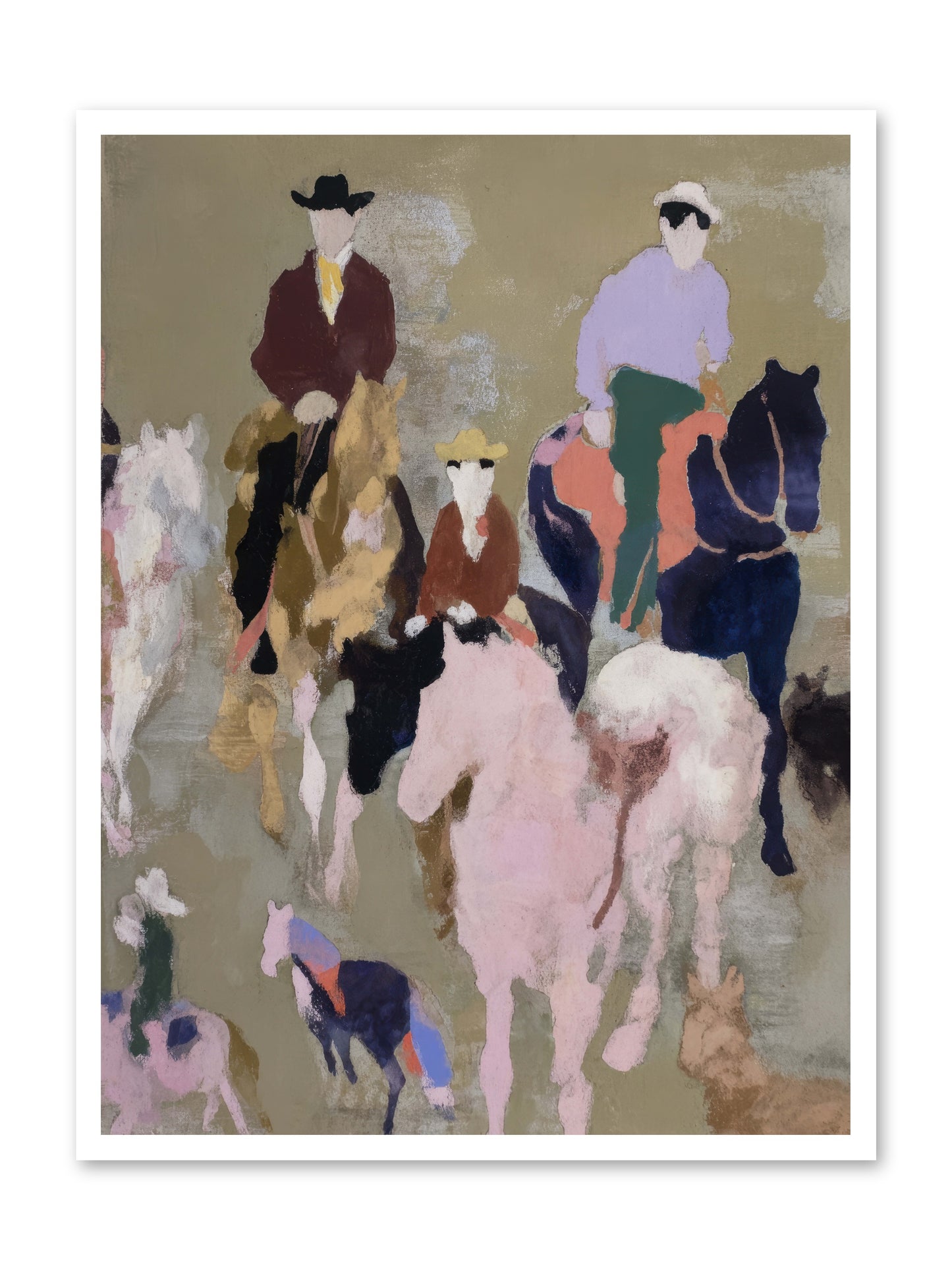 Fever Dream  -- Loose Canvas Print 30x40