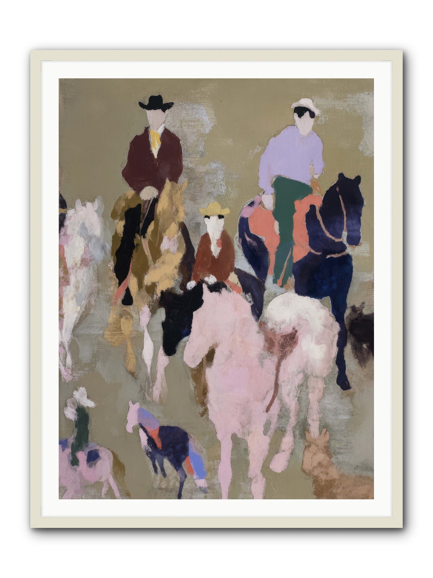 Fever Dream  -- Framed Print - White 36x48