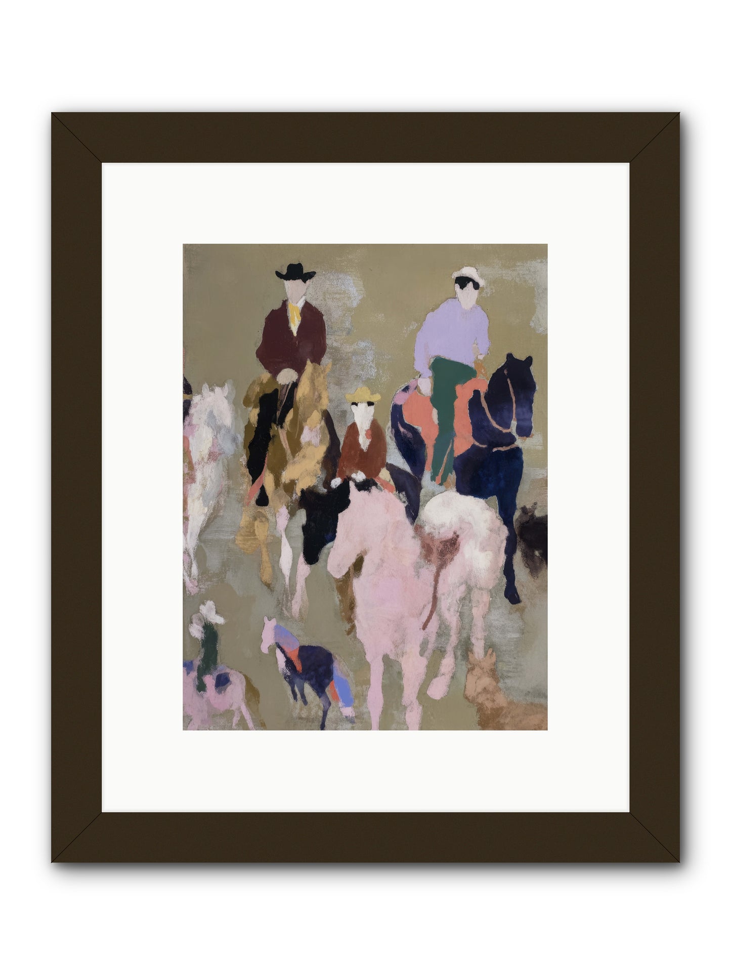 Fever Dream  -- Framed Print - Black 9x12