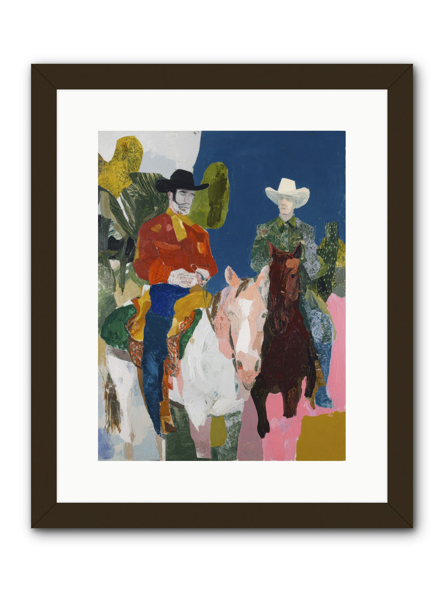 Field-Blessed & Fleet -- Framed Print - Black 12x16