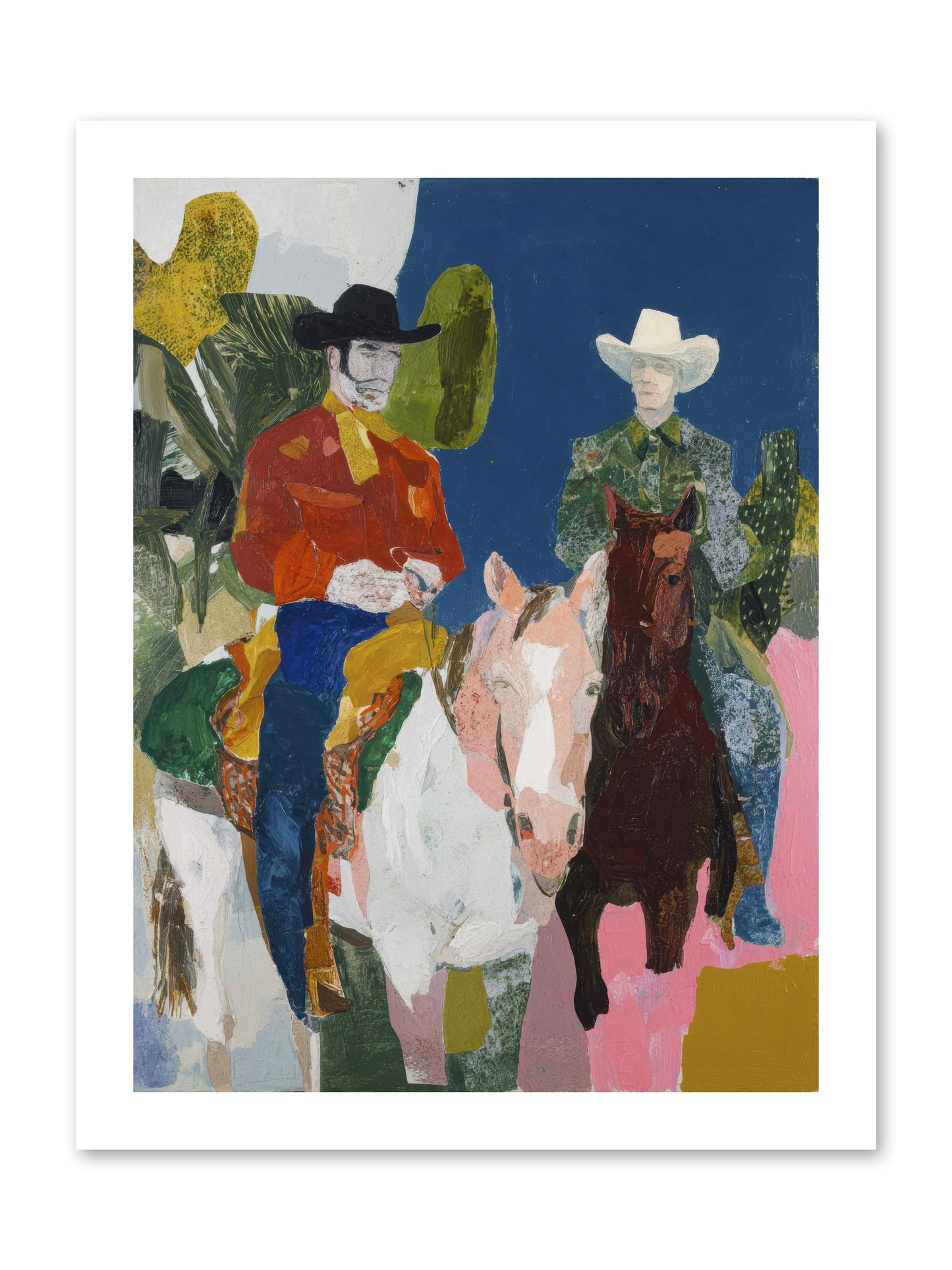 Field-Blessed & Fleet -- Loose Canvas Print 12x16