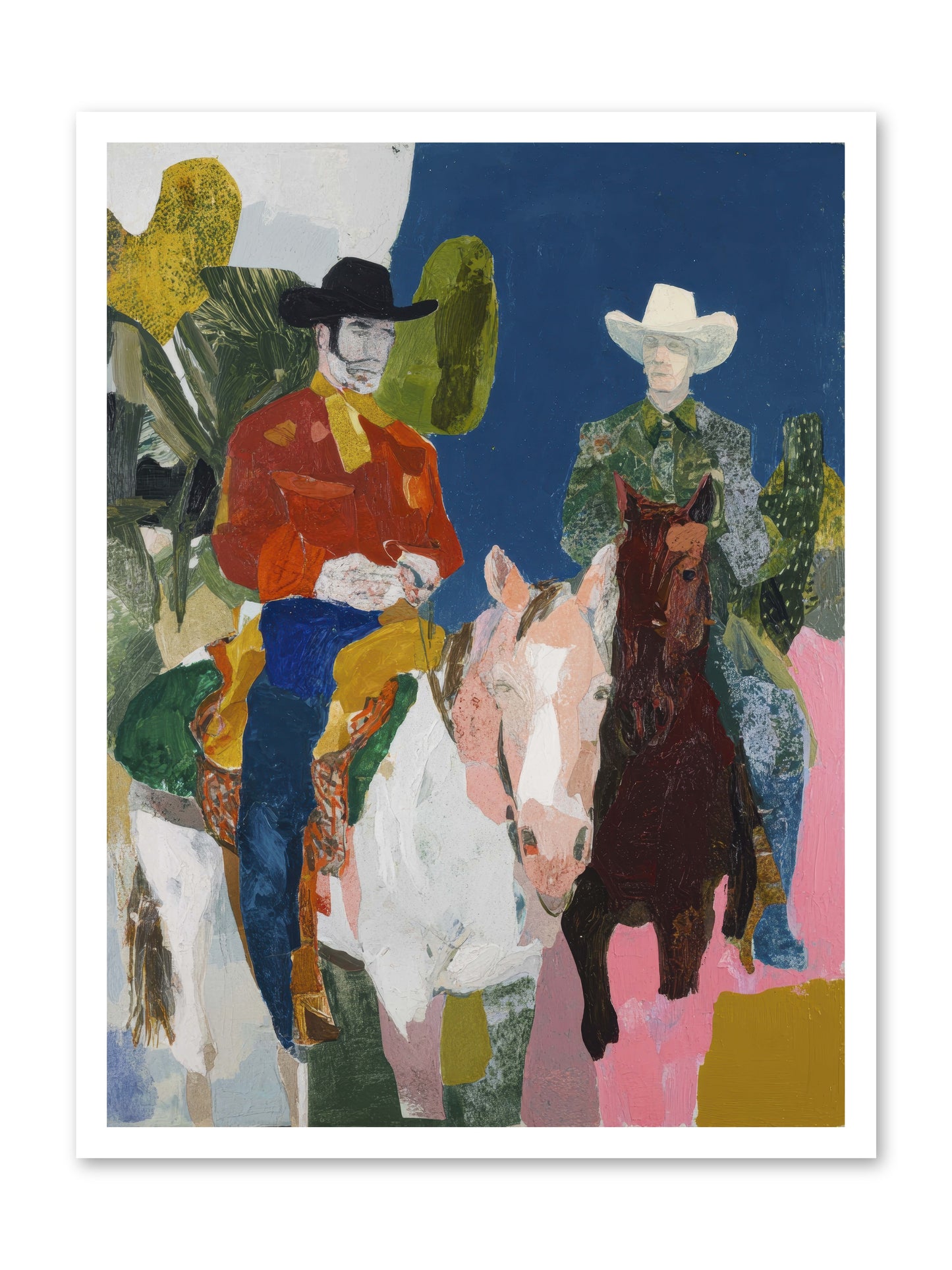 Field-Blessed & Fleet -- Loose Canvas Print 24x32