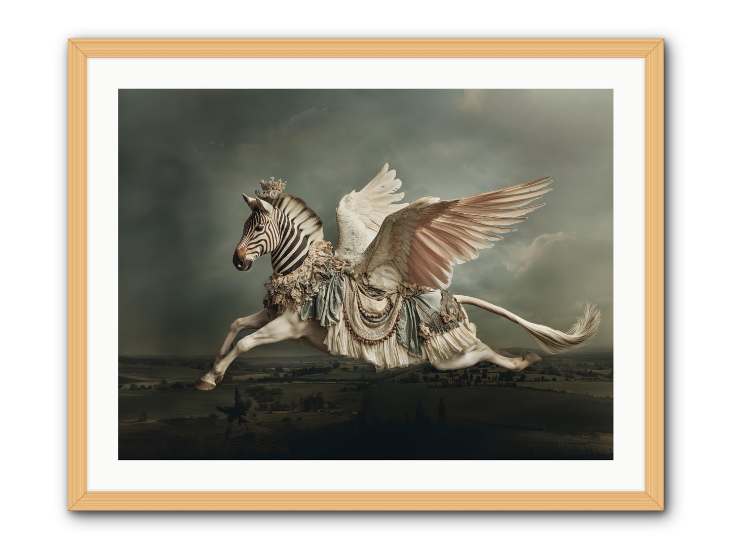 Field Guide to Heartlight No.1 -- Framed Print - Natural 32x24