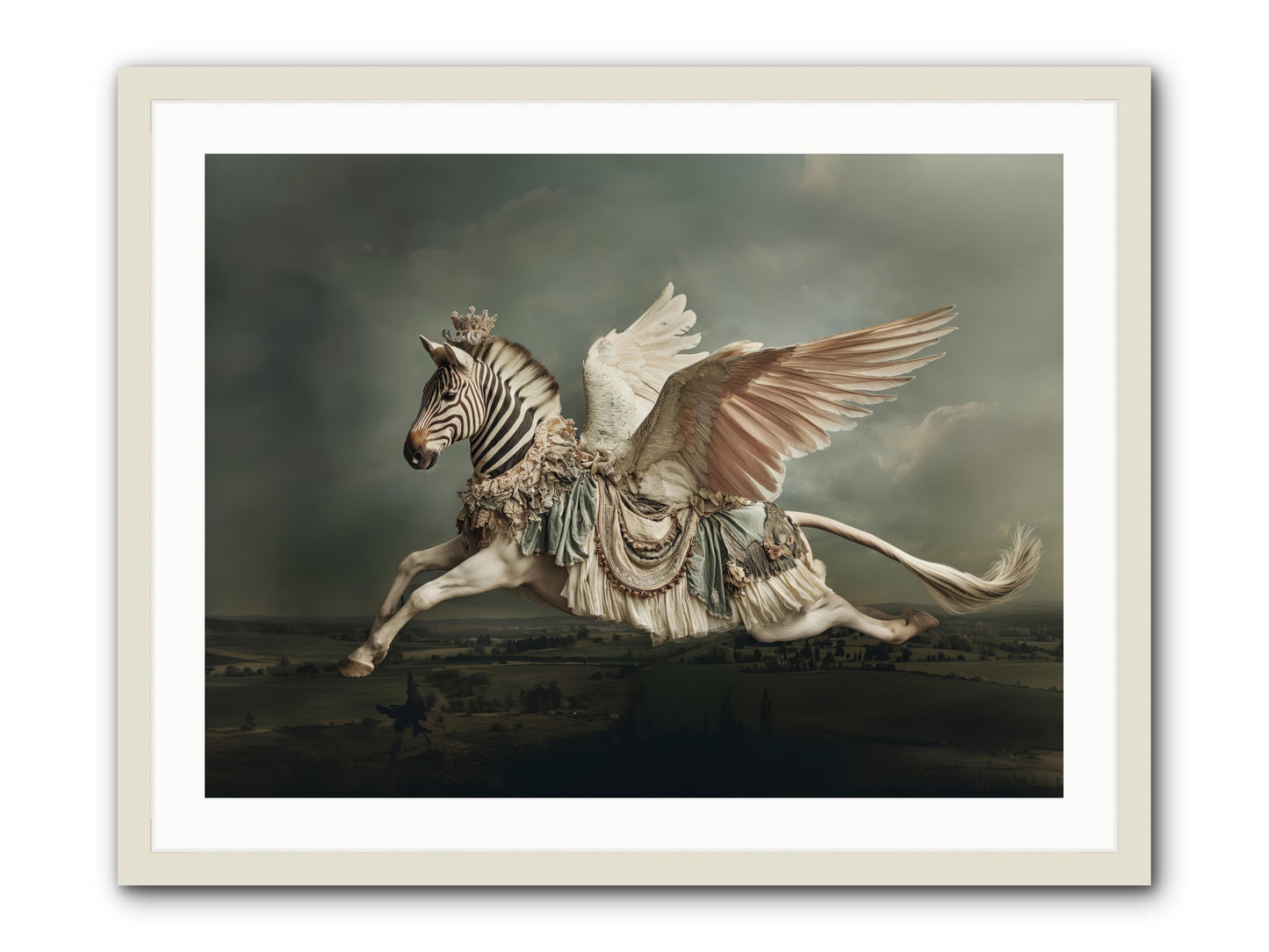 Field Guide to Heartlight No.1 -- Framed Print - White 32x24