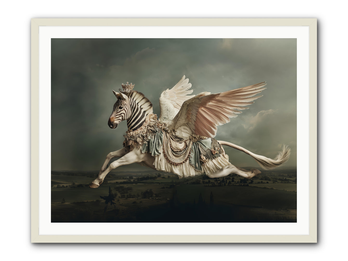Field Guide to Heartlight No.1 -- Framed Print - White 40x30