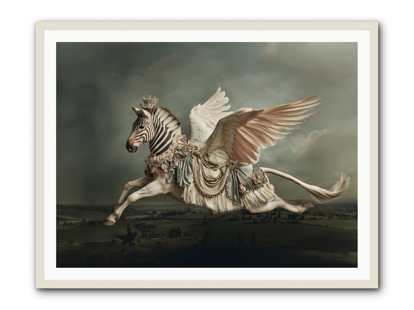 Field Guide to Heartlight No.1 -- Framed Print - White 48x36