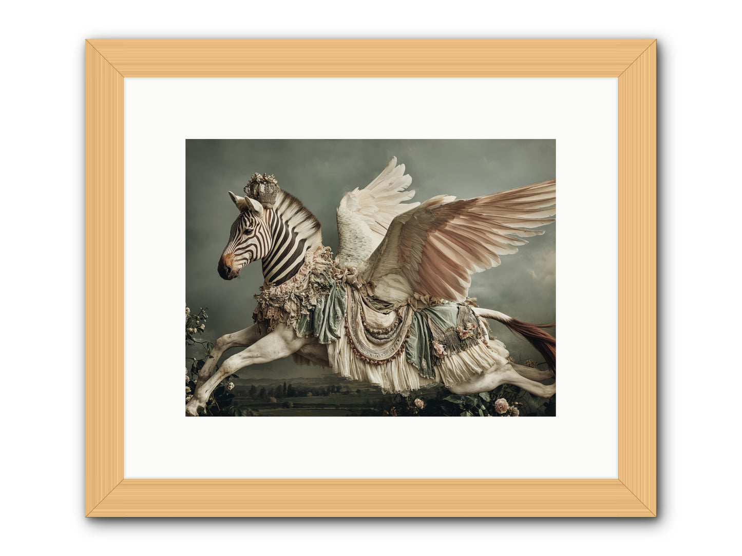 Field Guide to Heartlight No.2  -- Framed Print - Natural 12x9