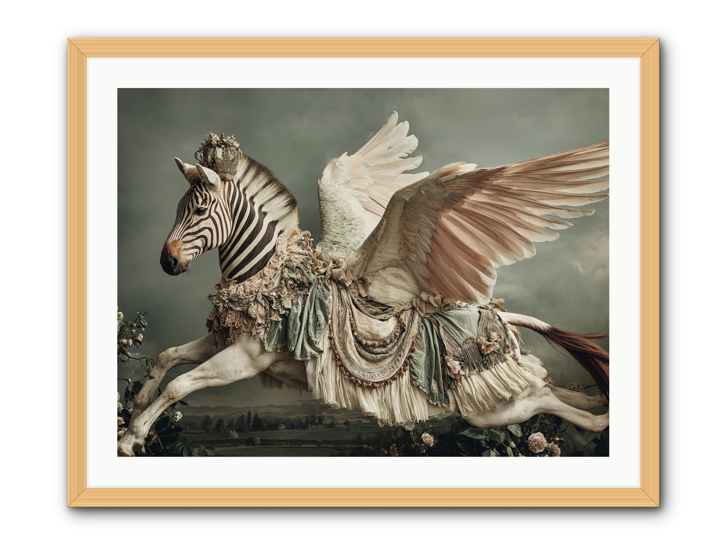 Field Guide to Heartlight No.2  -- Framed Print - Natural 32x24