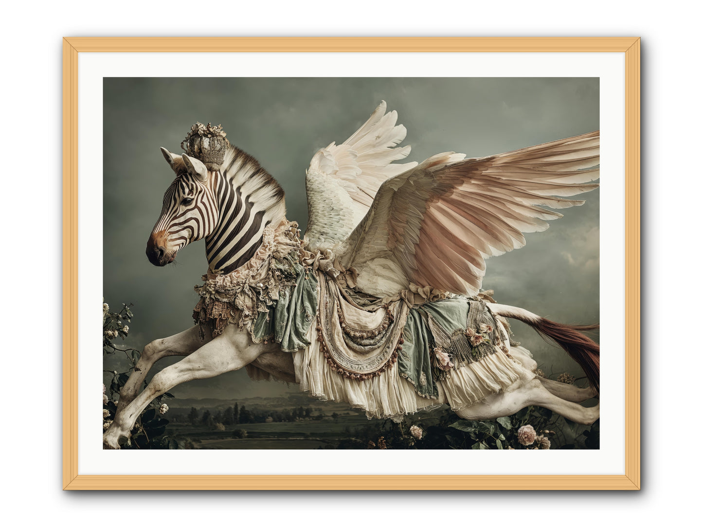 Field Guide to Heartlight No.2  -- Framed Print - Natural 40x30