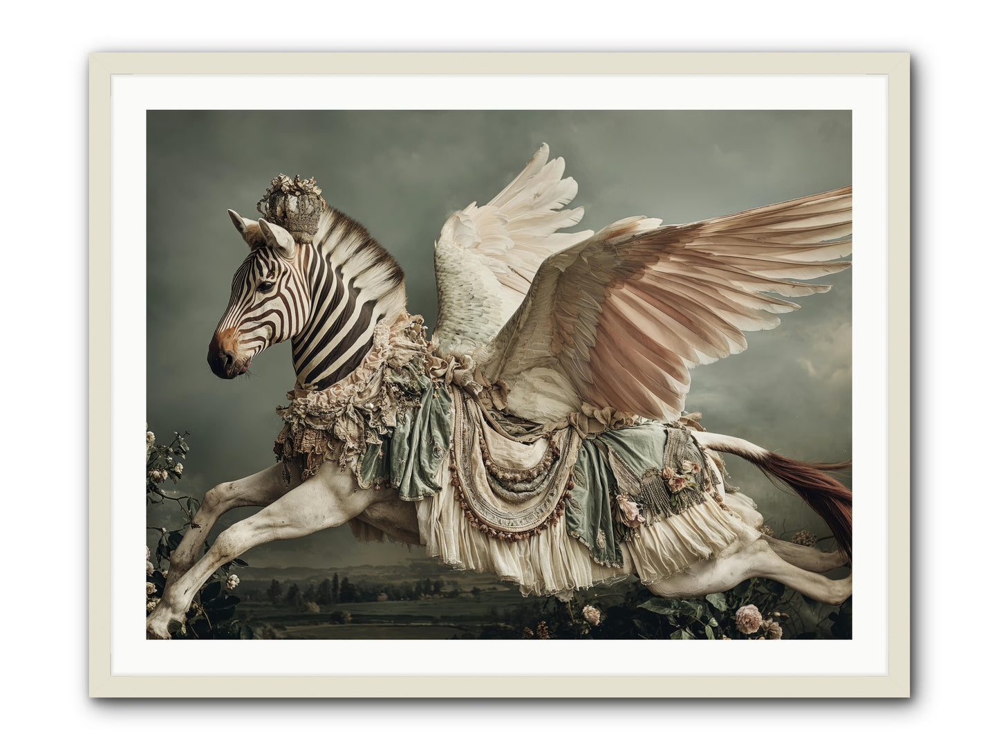 Field Guide to Heartlight No.2  -- Framed Print - White 40x30
