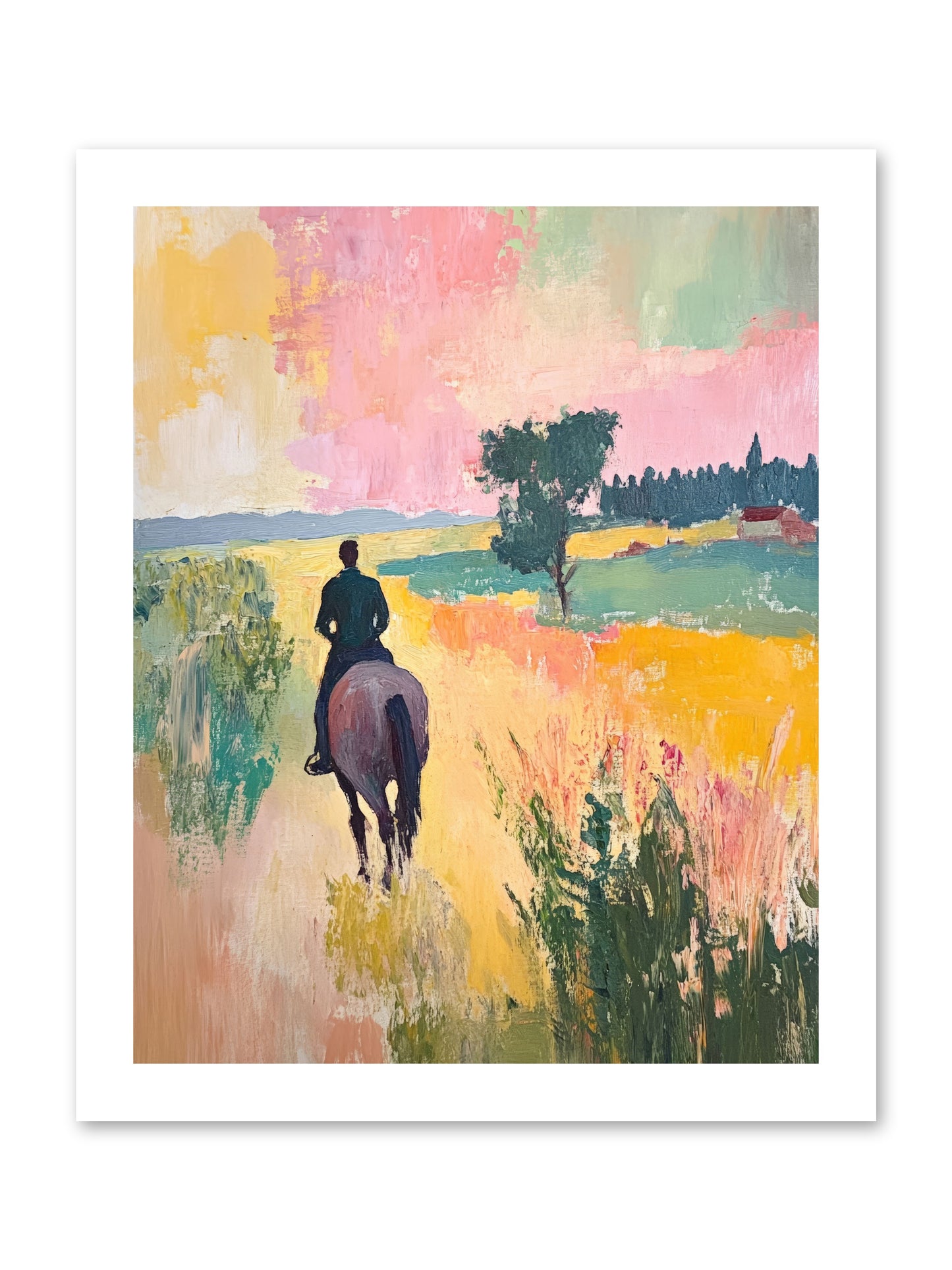 Field Light -- Paper Print 12x15
