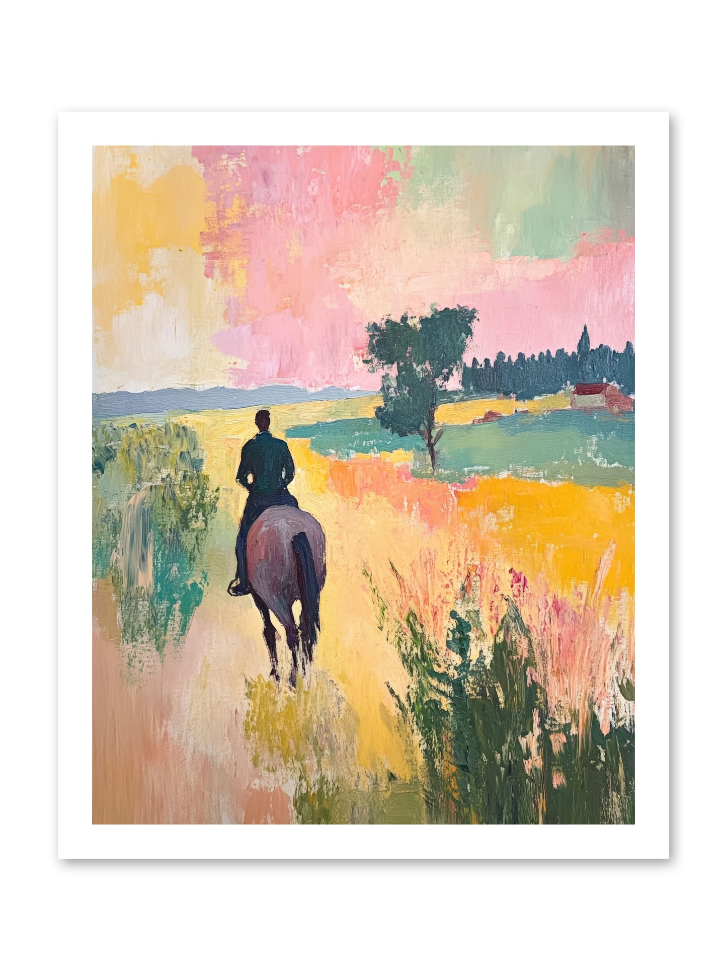 Field Light -- Loose Canvas Print 16x20