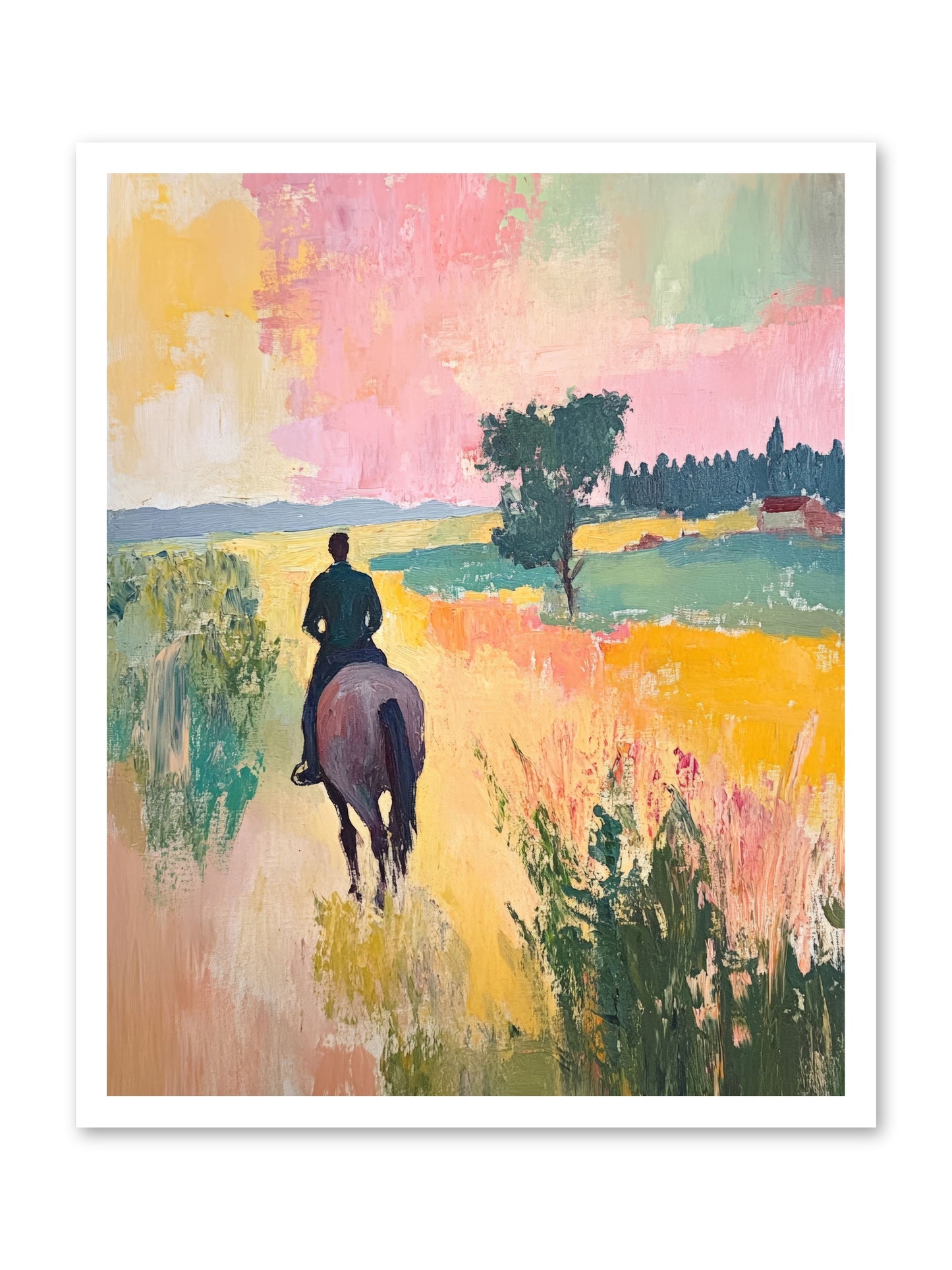 Field Light -- Loose Canvas Print 24x30