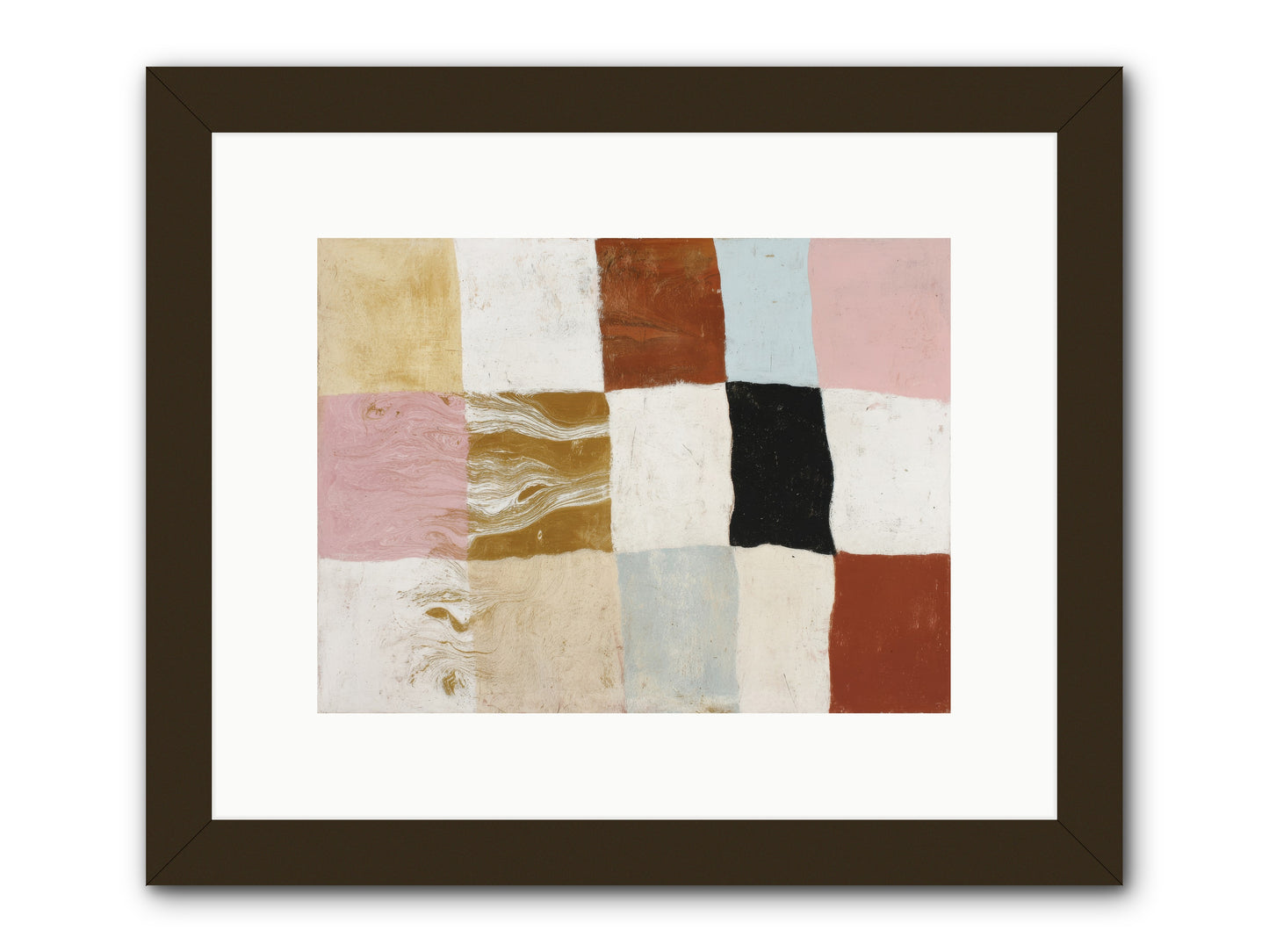 Field No.1 -- Framed Print - Black 12x9