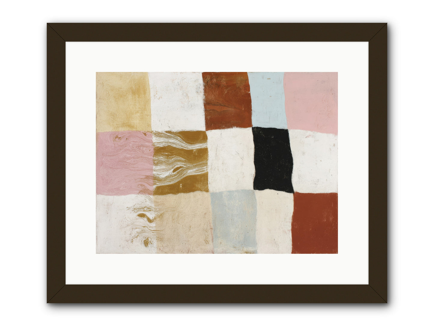 Field No.1 -- Framed Print - Black 16x12