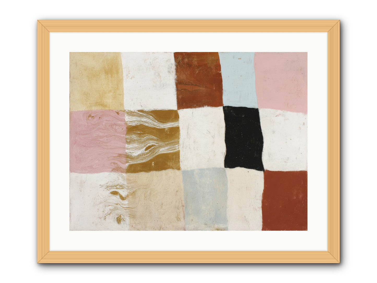 Field No.1 -- Framed Print - Natural 24x18