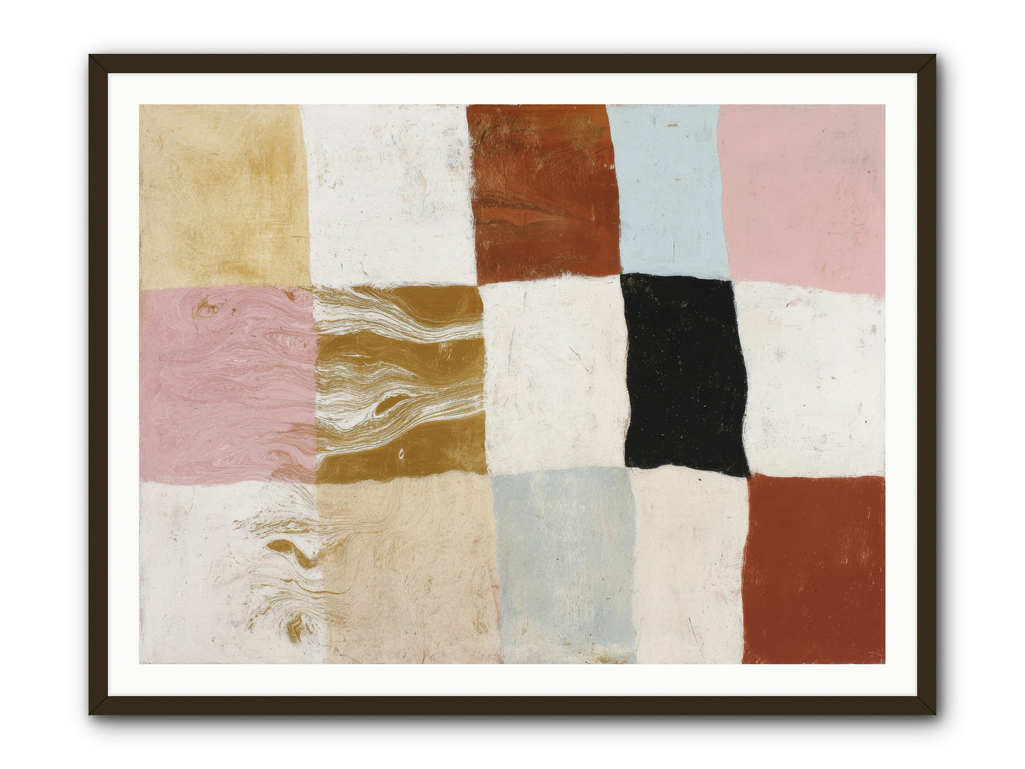 Field No.1 -- Framed Print - Black 48x36