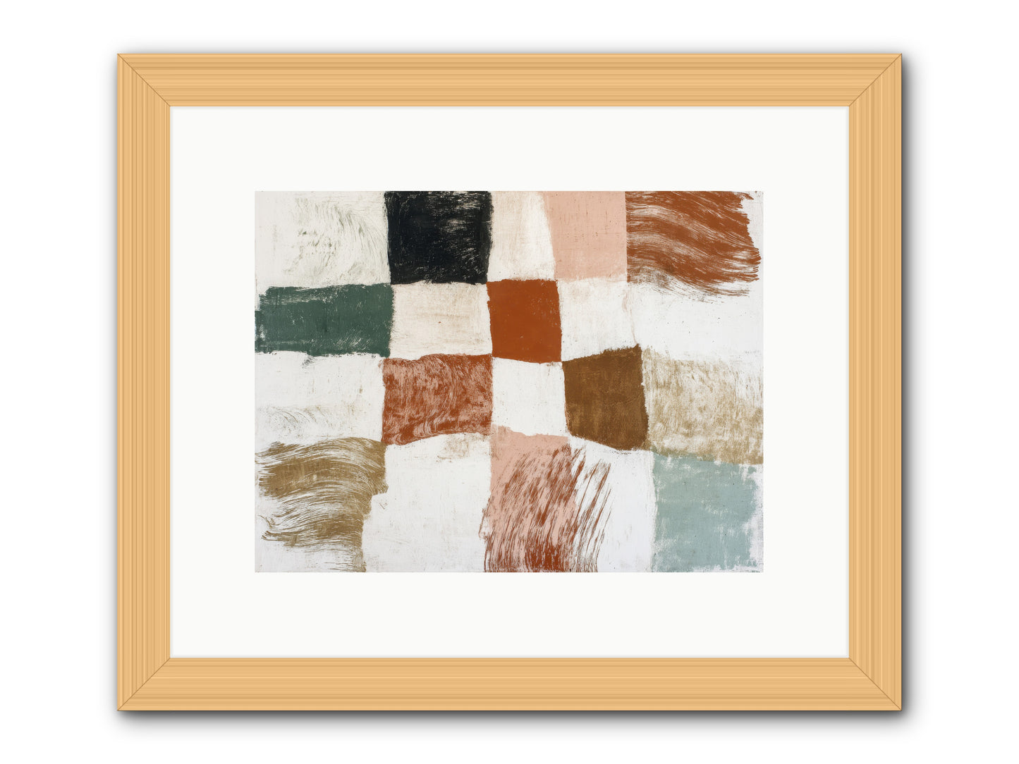 Field No.2 -- Framed Print - Natural 12x9